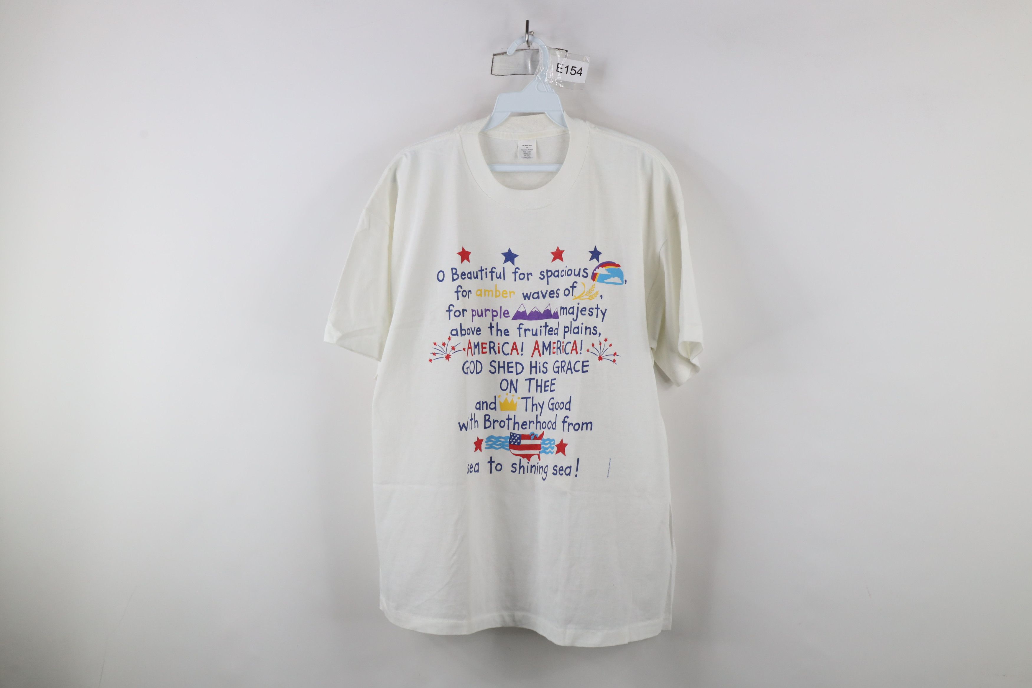 Vintage Vintage 80s 90s Hallmark Cards Beautiful T-Shirt White USA Size XL / US 12-14 / IT 48-50 - 1 Thumbnail