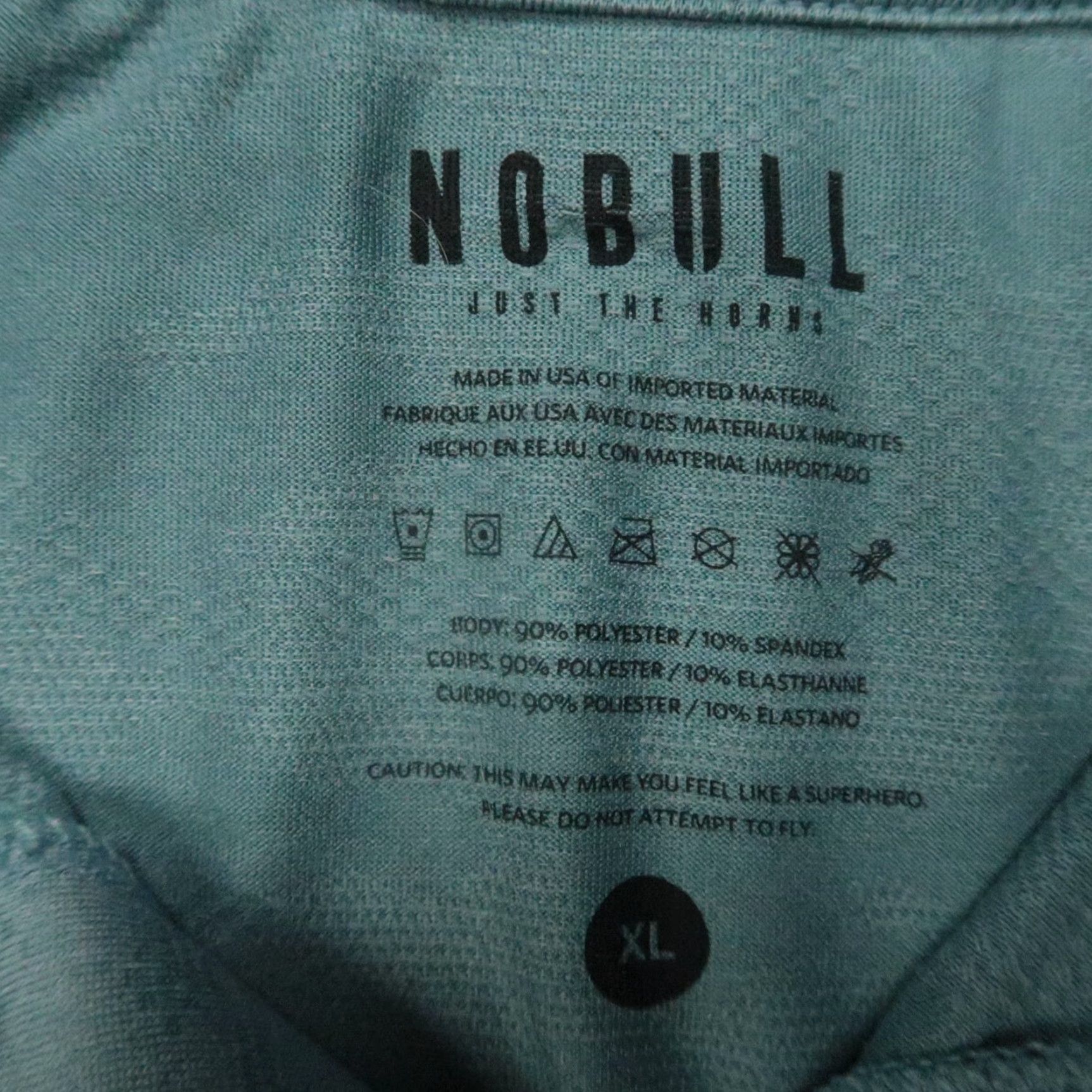Vintage Nobull Polo Shirt Mens XL Blue Camouflage Short Sleeve Polyester Spandex Breathable Regular Fit Size US XL / EU 56 / 4 - 3 Thumbnail