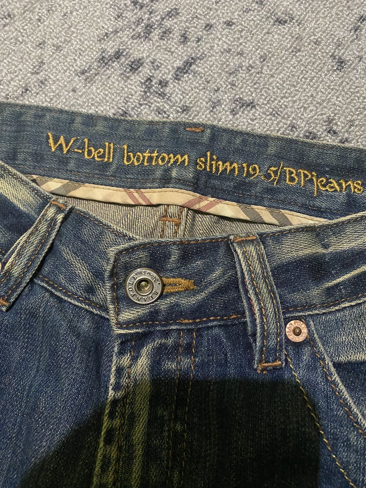 Hysteric Glamour × If Six Was Nine × Japanese Brand Y2k Bean pole ifsixwasnine bootcut jeans Size US 29 - 6 Thumbnail