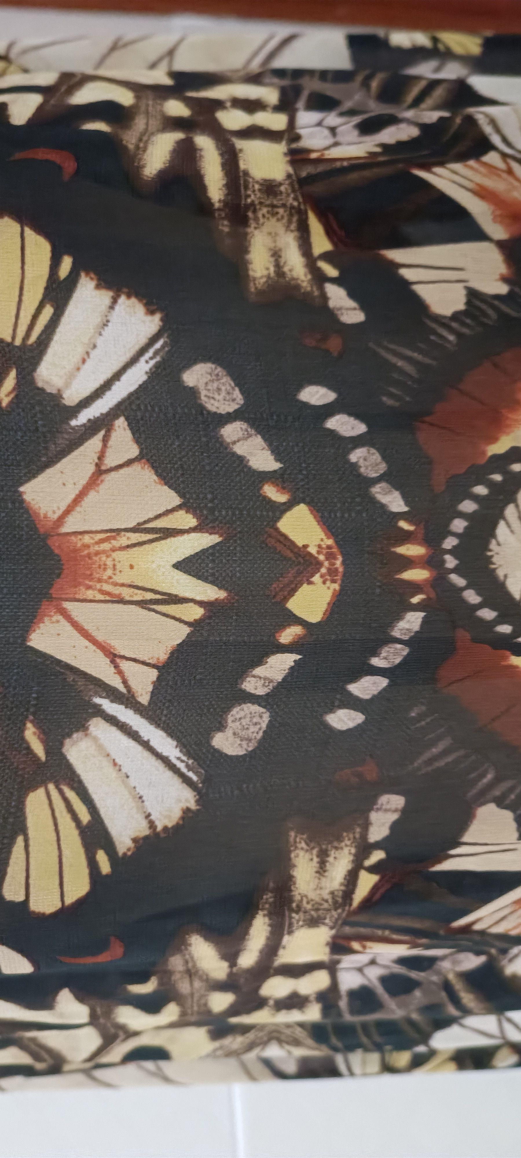 Jean Paul Gaultier Top with a butterfly print - Soleil collection by JPG Size L / US 10 / IT 46 - 11 Thumbnail
