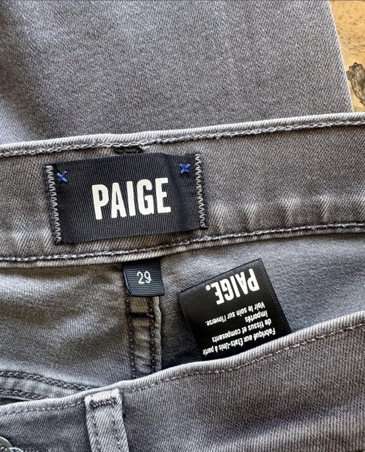 Paige Paige Croft Jeans, slim fit Size US 29 - 2 Thumbnail