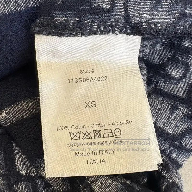 Dior Dior Summer Blue Cotton Short Sleeve Hoodie . Size XS / US 0-2 / IT 36-38 - 7 Thumbnail