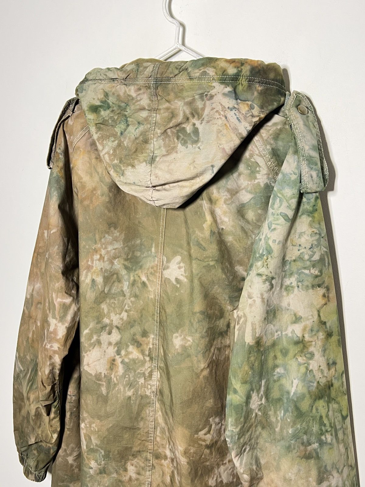 Acne Studios acne studios 2011 tie dye fishtail camo parka jacket Size US M / EU 48-50 / 2 - 16 Thumbnail