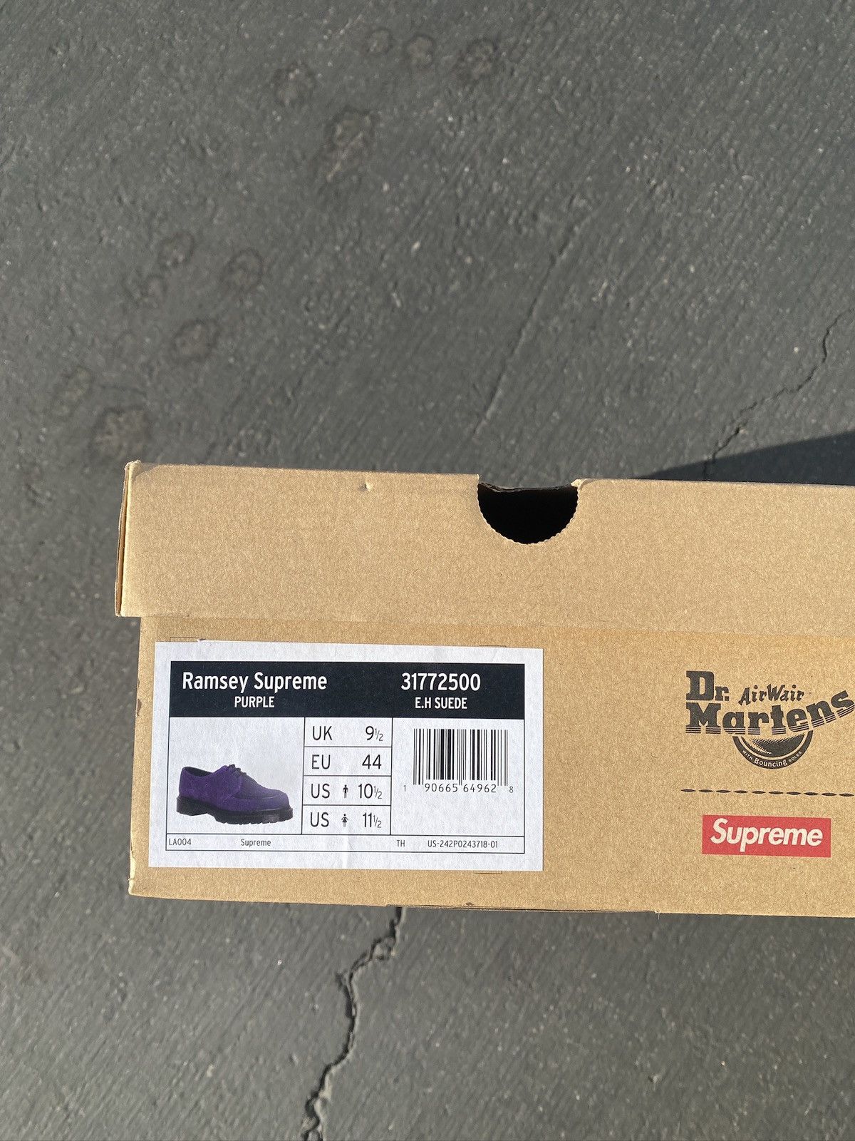 Dr. Martens × Supreme Supreme X Dr.Martens Size US 10.5 / EU 43-44 - 9 Thumbnail
