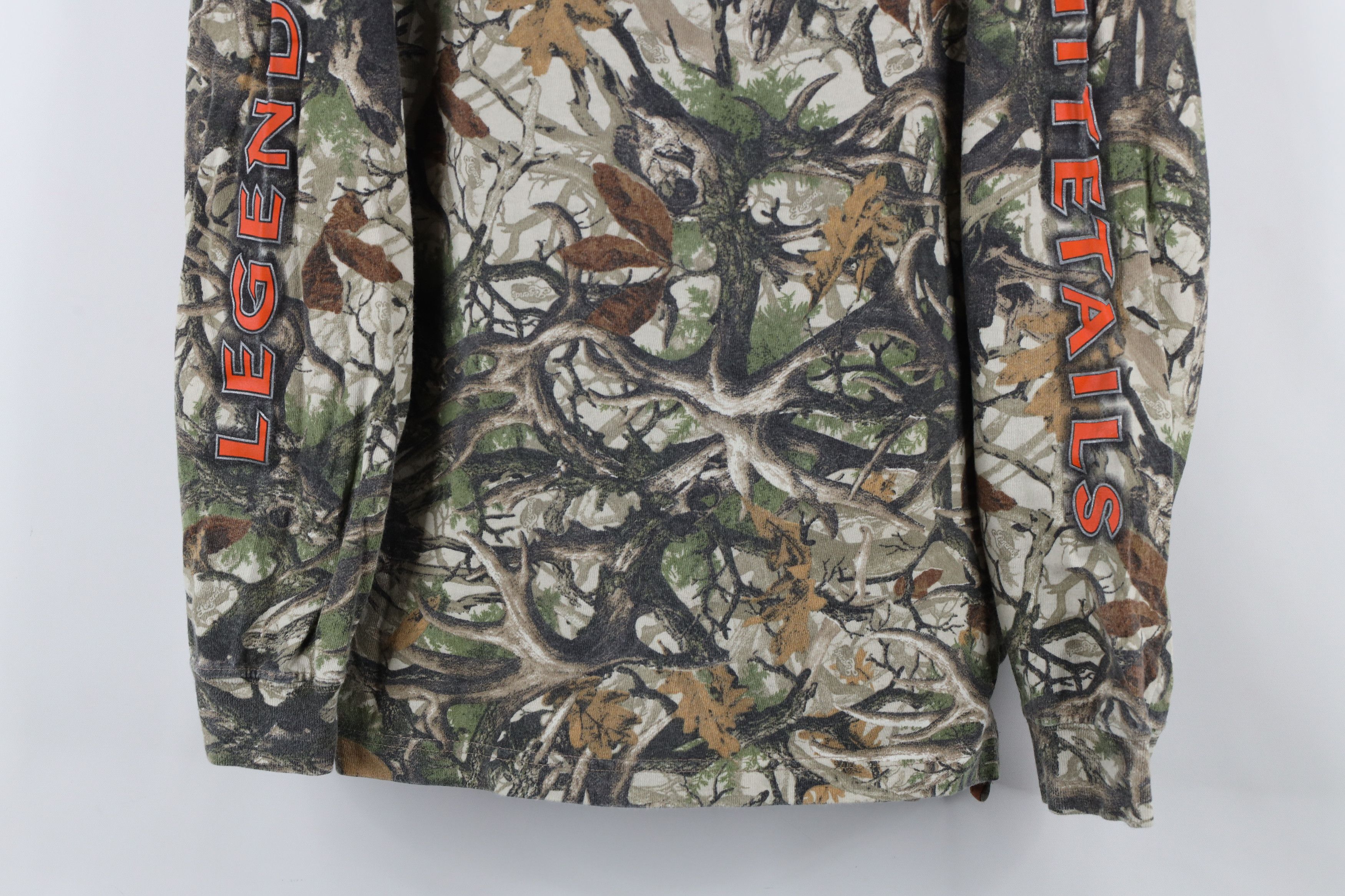 Vintage Vintage Streetwear Whitetail Camouflage Long Sleeve T-Shirt Size US S / EU 44-46 / 1 - 3 Thumbnail