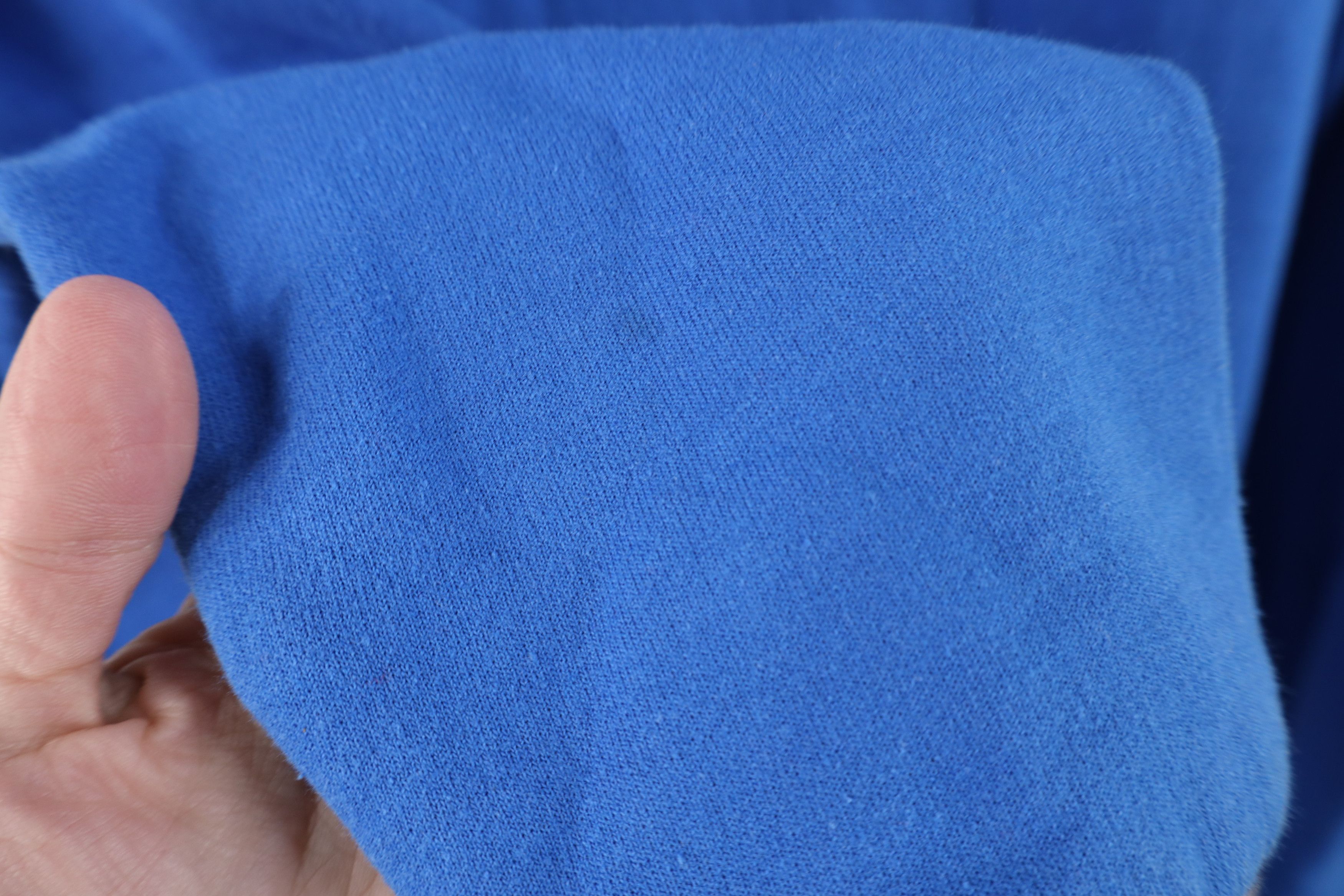Champion Vintage 90s Y2K Champion Blank Hoodie Sweatshirt Royal Blue Size US S / EU 44-46 / 1 - 7 Thumbnail