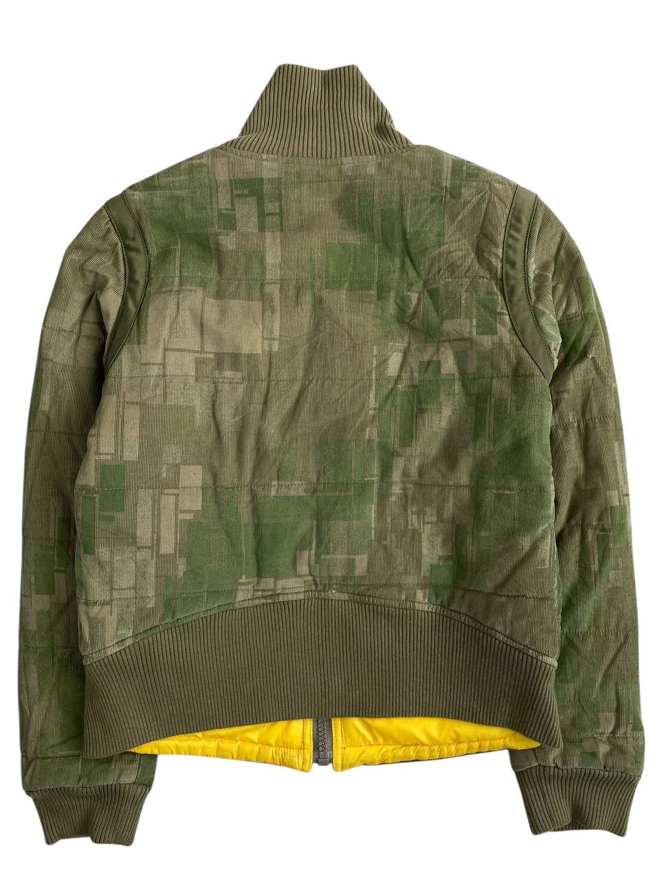 Diesel Diesel Green Camouflage-Patterned Reversible Bomber Jacket Size XS / US 0-2 / IT 36-38 - 7 Thumbnail