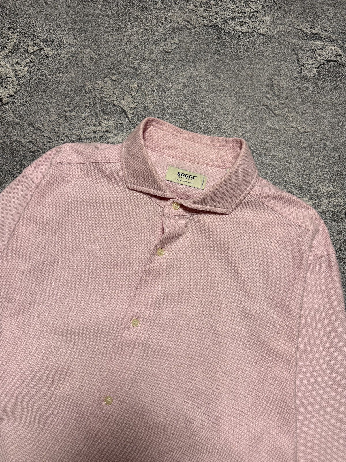 Boggi Boggi Luxury Shirt Size US XXL / EU 58 / 5 - 4 Thumbnail