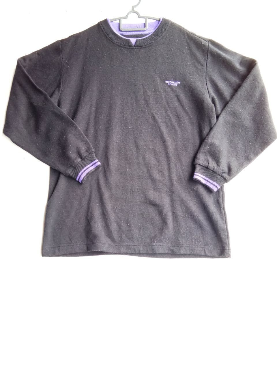 Designer Vintage Marie Claire Nomme Long Sleeve T-Shirt Size US M / EU 48-50 / 2 - 3 Thumbnail