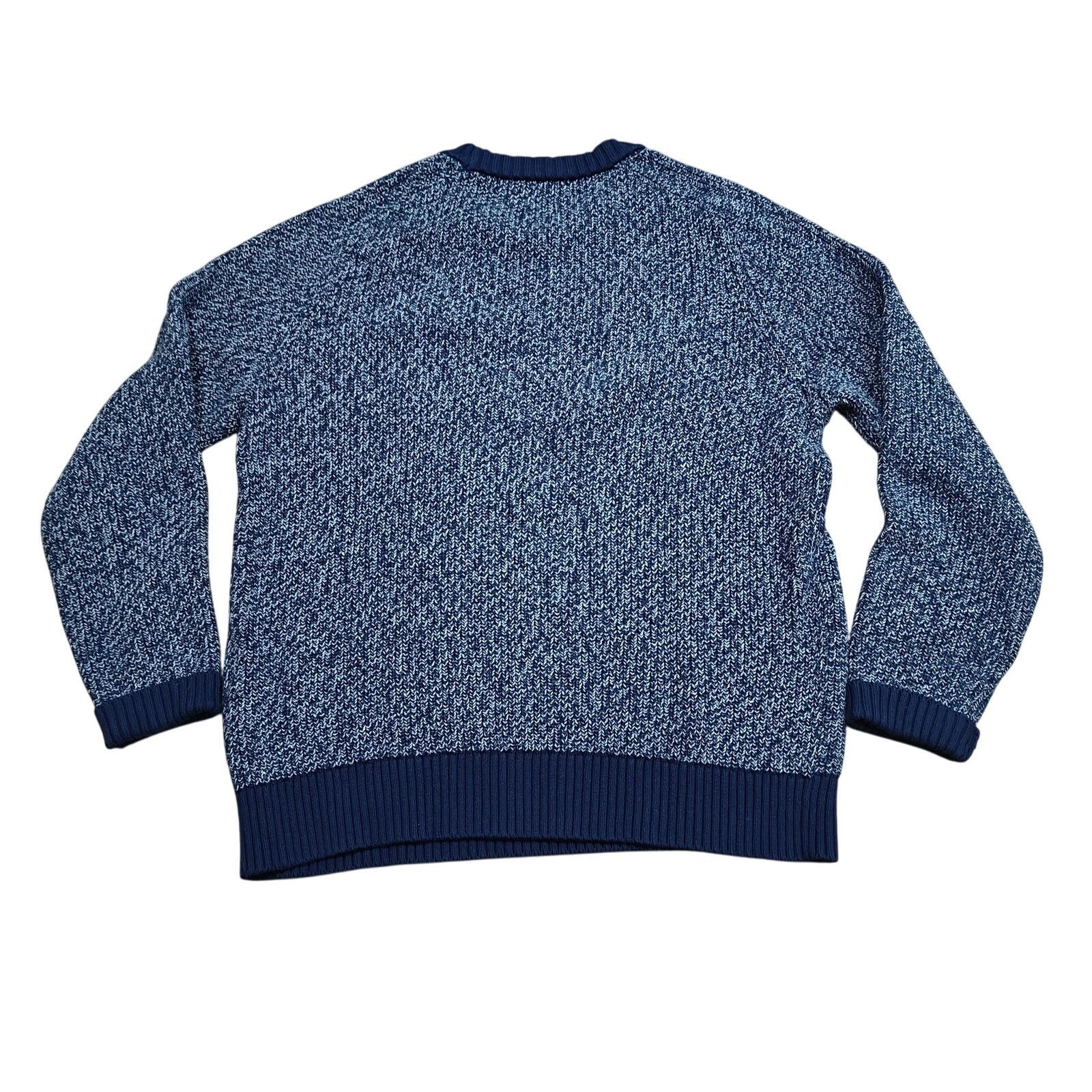 Lands' End Lands' End Cotton Drifter Shaker Sweater Mens Large Size US L / EU 52-54 / 3 - 1 Thumbnail