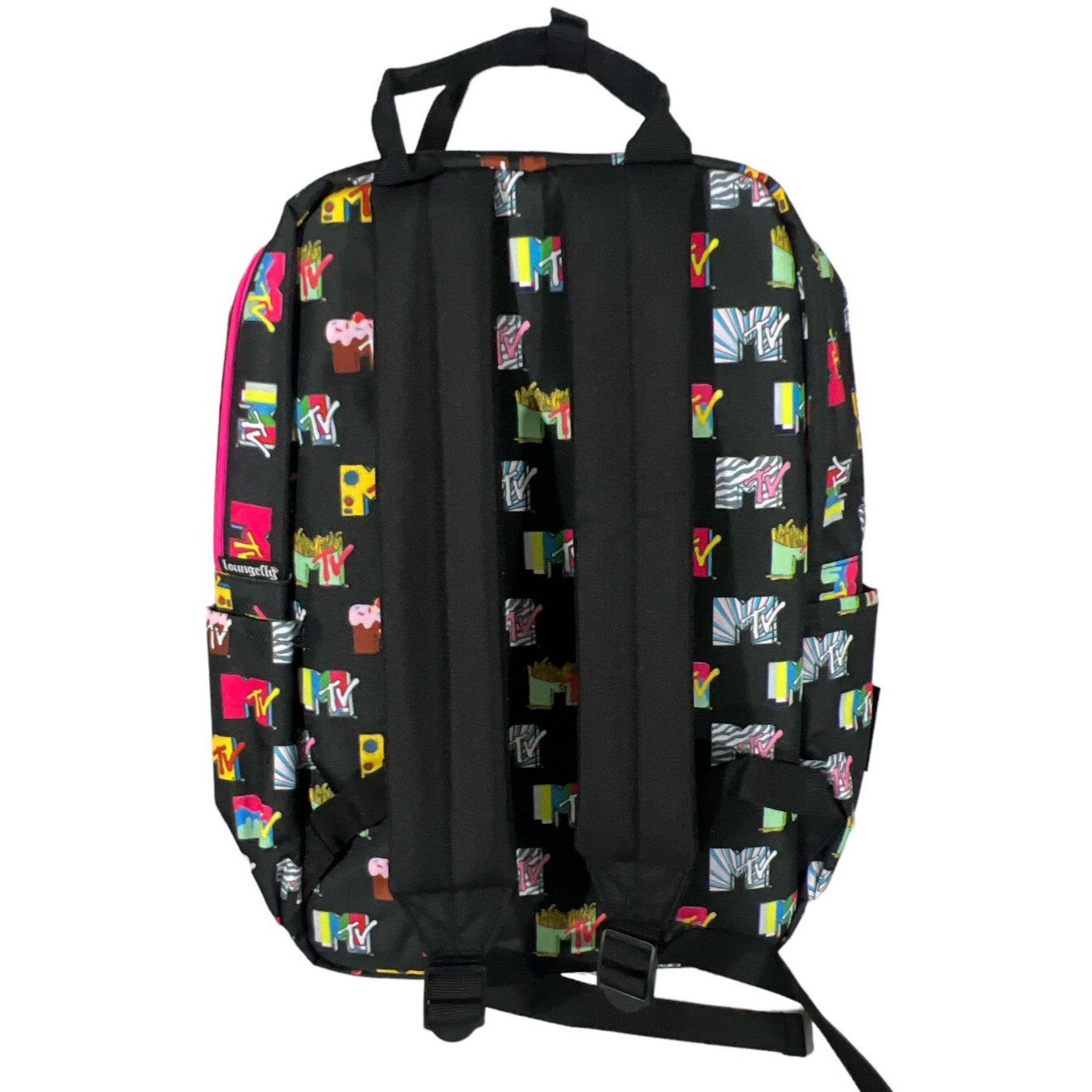 Other New Retro Loungefly MTV Logo Backpack Nylon NWT - Authentic Size ONE SIZE - 5 Thumbnail