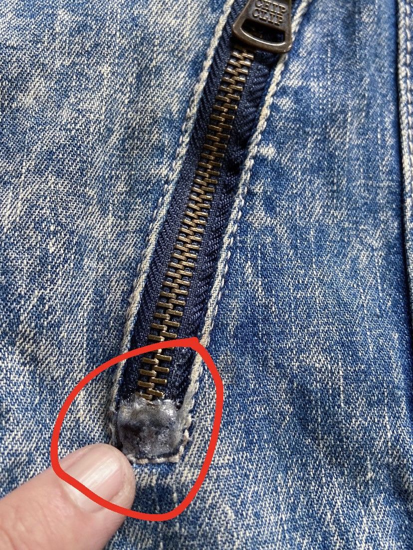 Japanese Brand CHIP CLIP STREET BLUE DENIM WASHED STYLE BONO ZIP JACKET Size US M / EU 48-50 / 2 - 7 Thumbnail