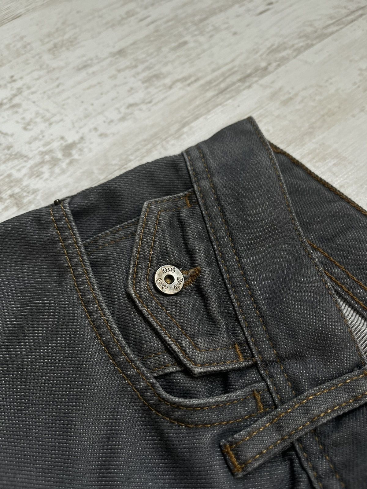 Dolce & Gabbana Dolce & Gabbana Men’s 30 Power Grey Denim Jeans Tight Fit Size US 30 / EU 46 - 4 Thumbnail