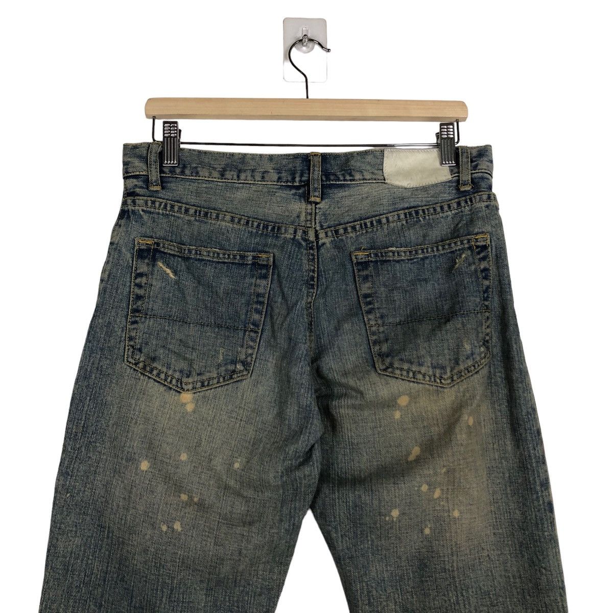 Japanese Brand 🔥90’s Vintage Distressed Denim Jeans Men’s Melrose Japan Size US 32 / EU 48 - 9 Thumbnail