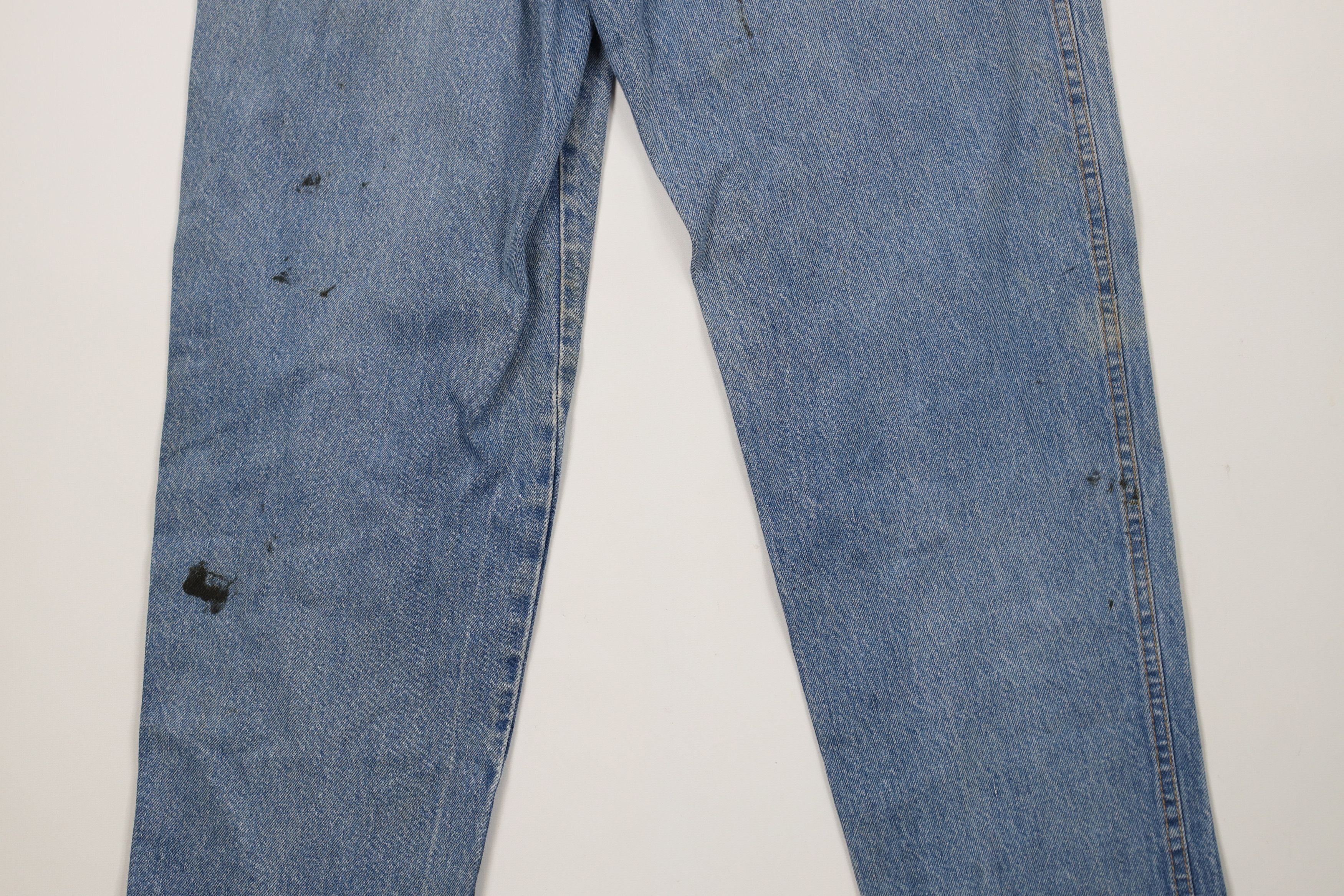 Calvin Klein × Vintage Vintage 90s Calvin Klein Tapered Leg Denim Jeans Blue USA Size US 32 / EU 48 - 14 Thumbnail