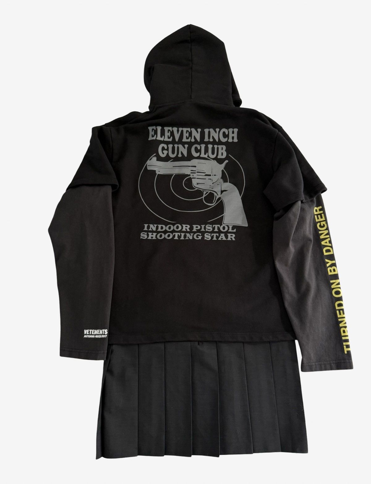 Vetements Vetements AW16 Runway Justin4Ever Hoodie Dress Sz.XS Size XS / US 0-2 / IT 36-38 - 2 Thumbnail