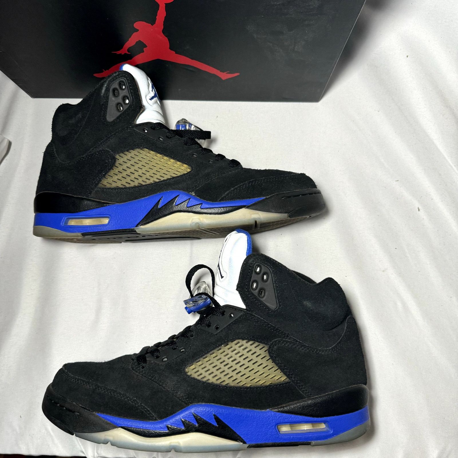 Jordan Brand × Nike Size 10 - Nike Air Jordan 5 Retro Racer Blue Men's Shoes Size US 10 / EU 43 - 2 Thumbnail