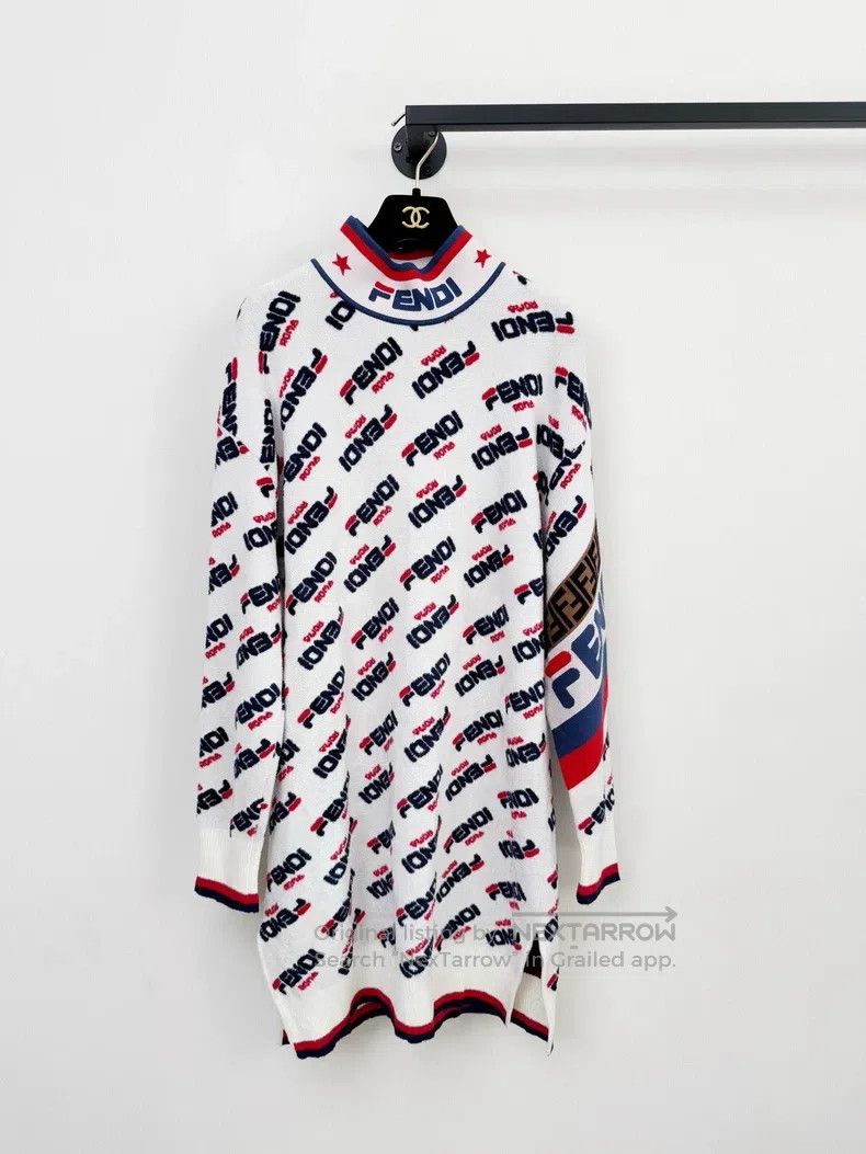 Fendi Fendi Knitted Dress Size L / US 10 / IT 46 - 1 Thumbnail