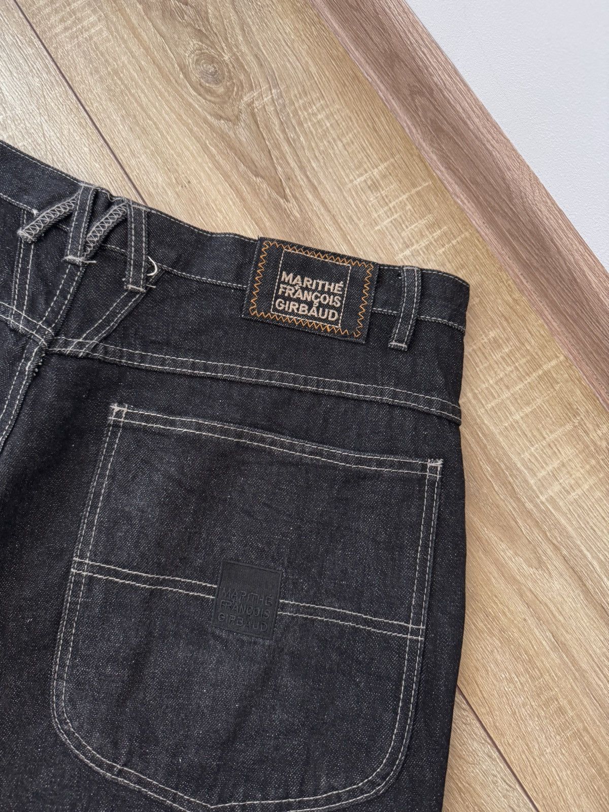 Marithe + Francois Girbaud Vintage Le Jean De Marithe Francois Girbaud LuxuryDenimJorts Size US 40 / EU 56 - 4 Thumbnail