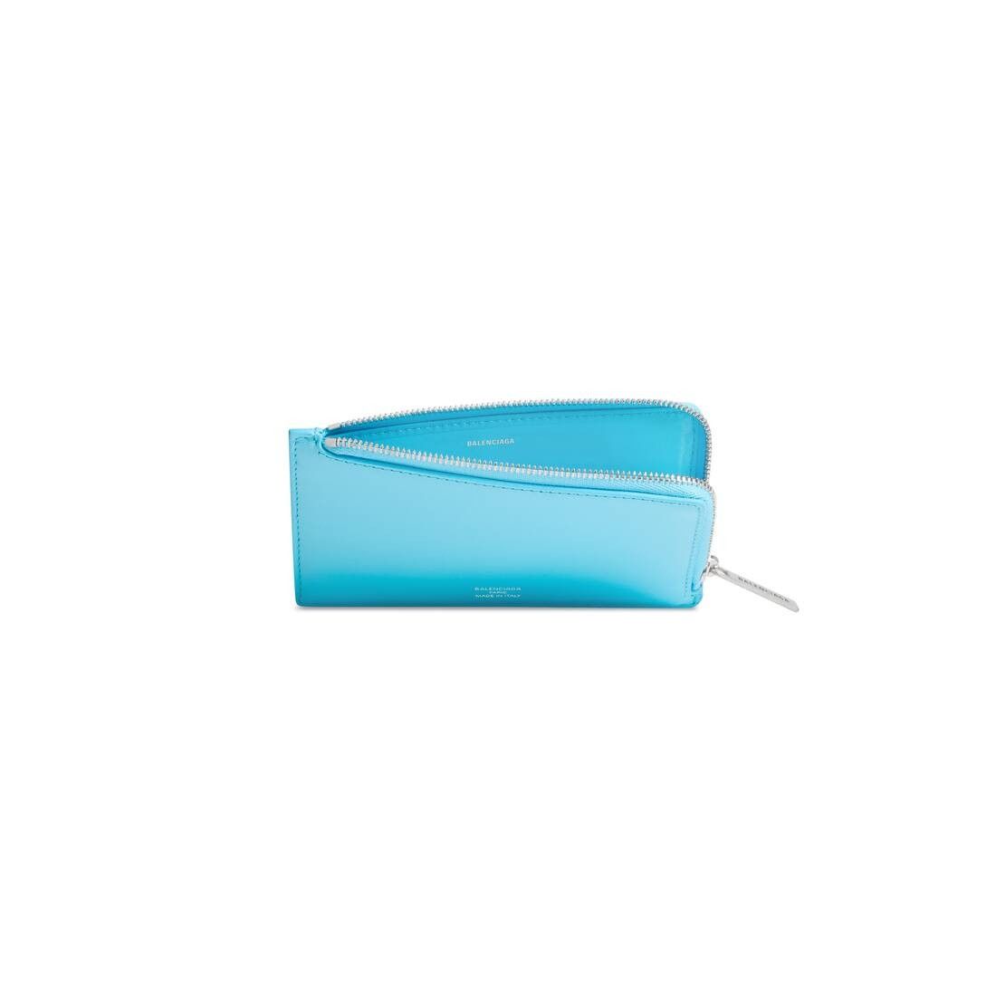 Balenciaga o1mt1gz0125 Size: OS / Envelope Long Coin Card Holder Blue Size ONE SIZE - 3 Thumbnail