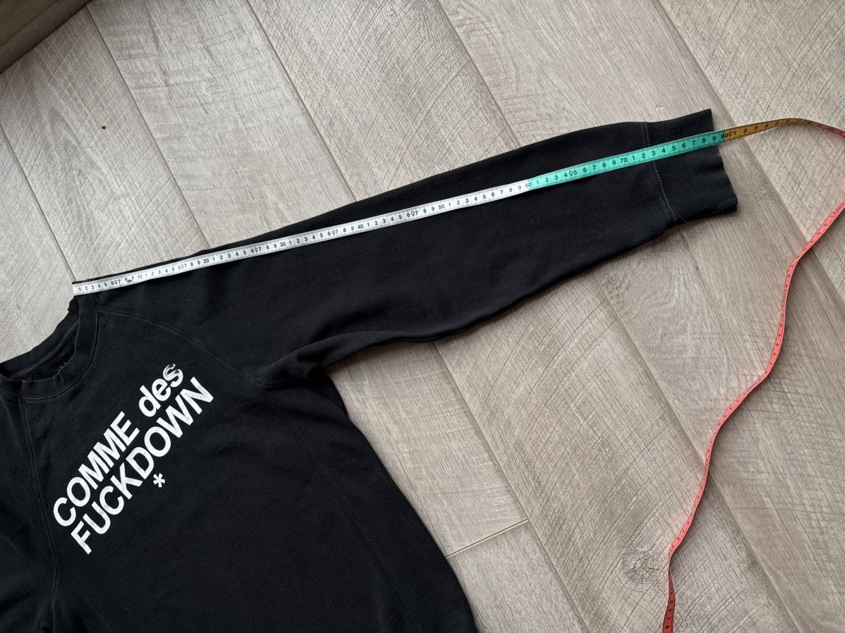 Comme Des Fuck Down Comme Des Fuck Down ASAP Made in USA Vintage Sweatshirt Size US M / EU 48-50 / 2 - 9 Thumbnail