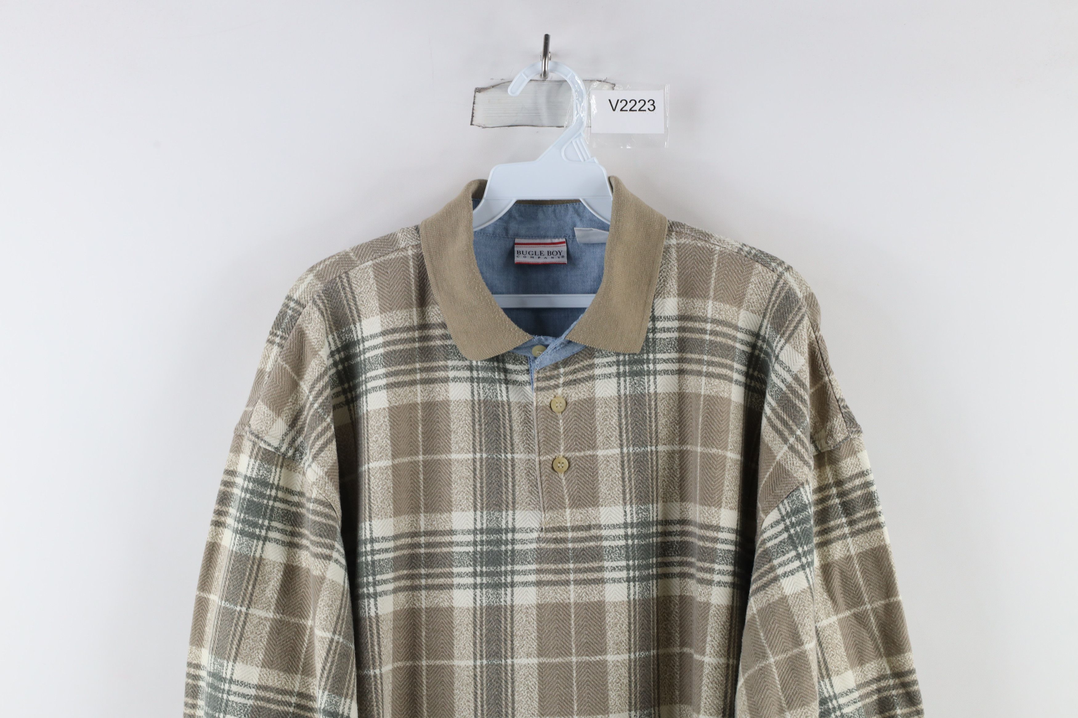 Vintage Vintage 90s Streetwear Short Sleeve Collared Polo Shirt Size US L / EU 52-54 / 3 - 2 Thumbnail
