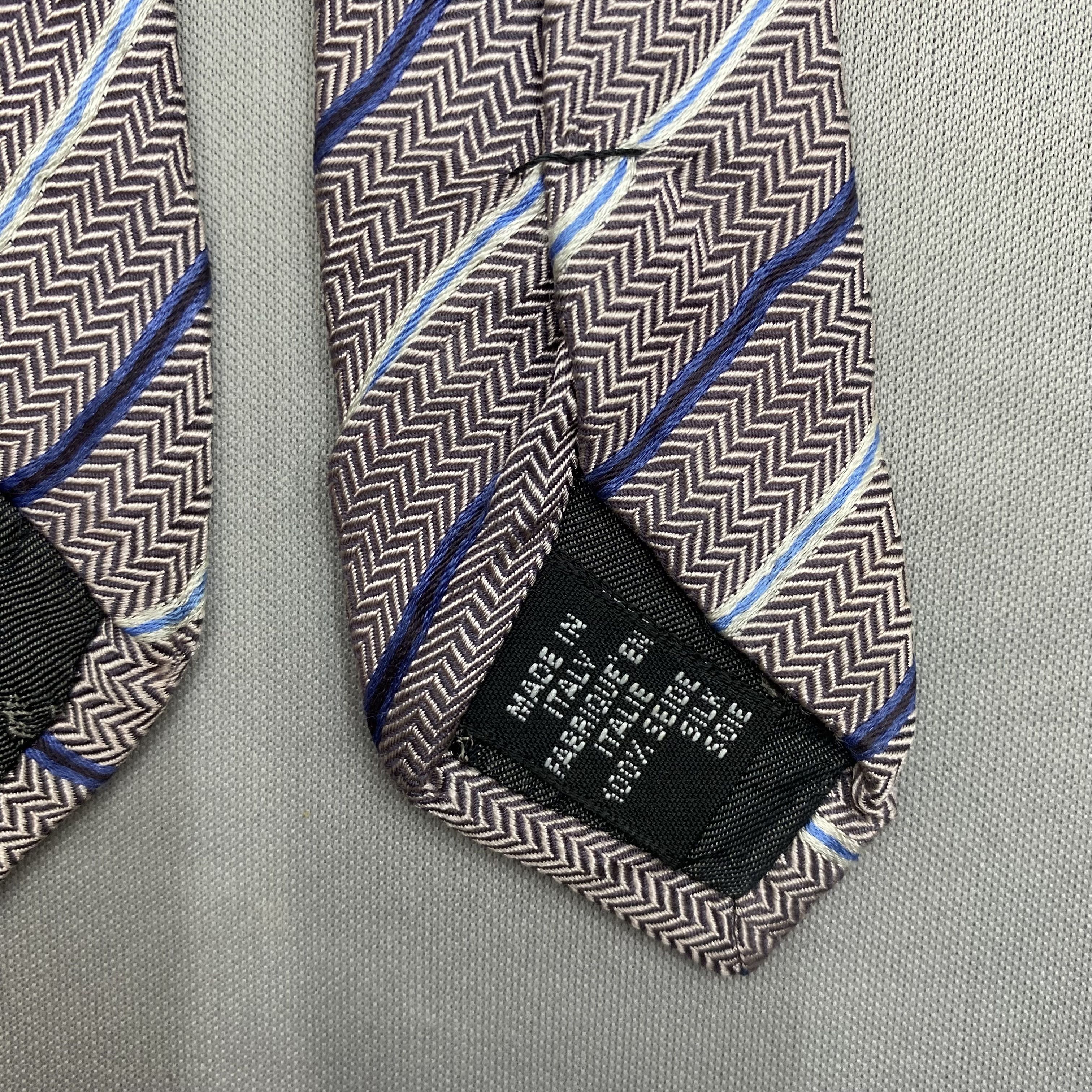 Celine Vintage Celine SILK Necktie Cravate Pure Silk Neck Tie Size ONE SIZE - 8 Thumbnail