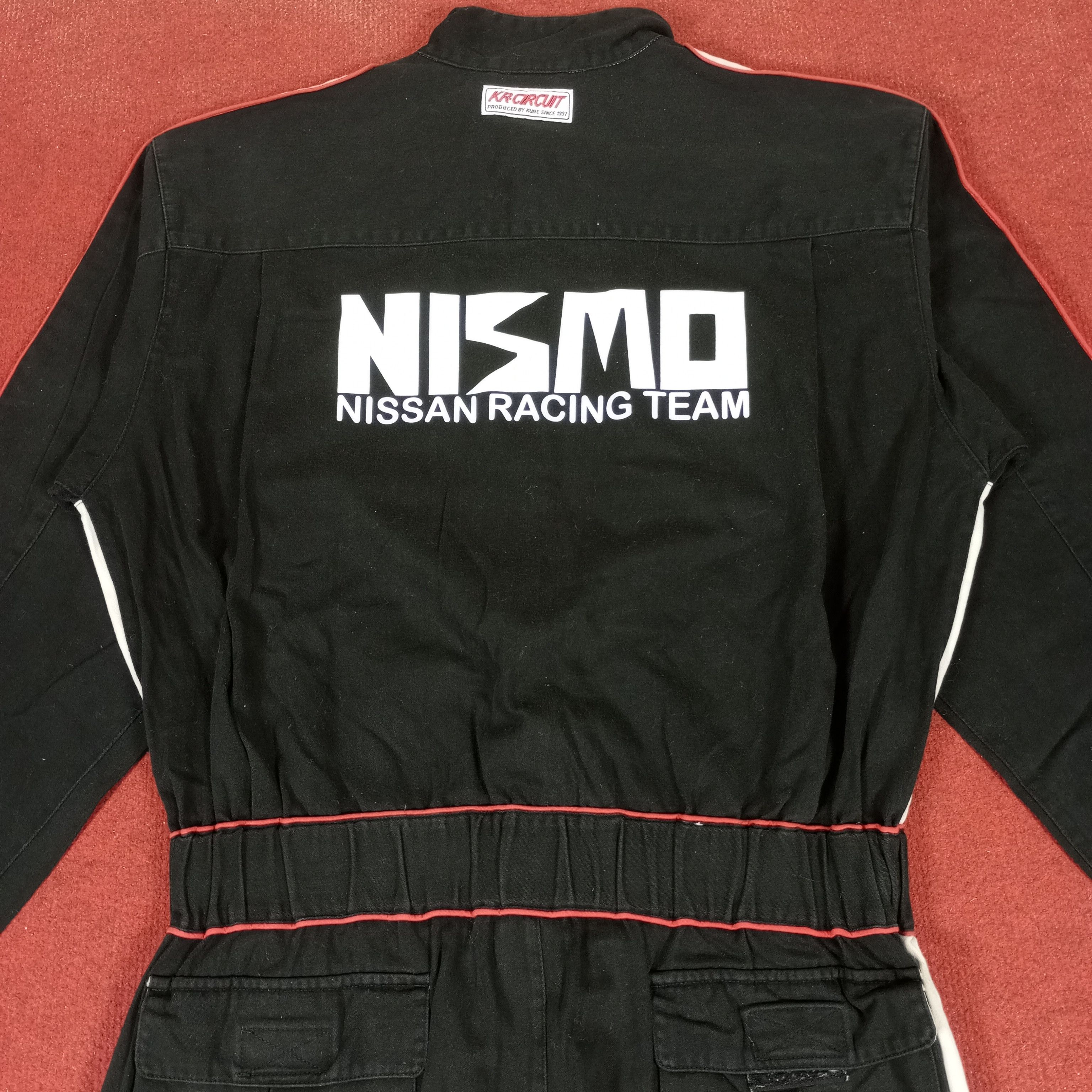 Japanese Brand × Vintage Nismo Nissan Racing Team Workwear Custom Art Coverall Jacket Size US M / EU 48-50 / 2 - 2 Thumbnail