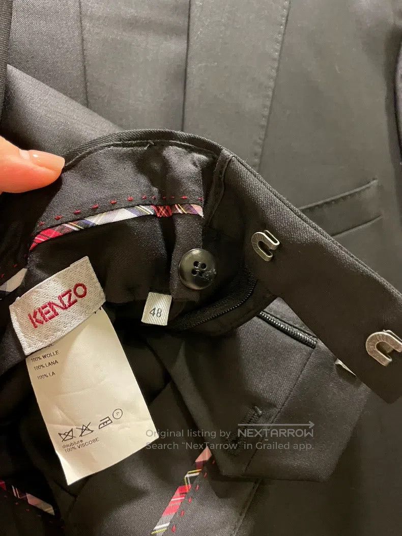 Kenzo Kenzo Men's Suit Jacket Size 48L - 9 Thumbnail