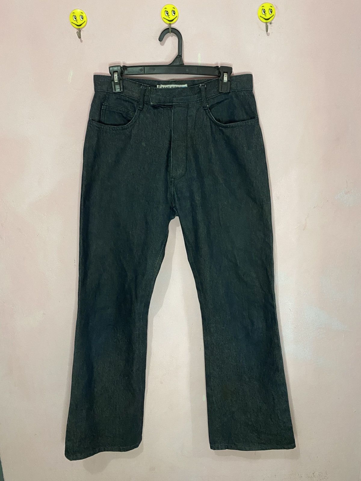 Saint Laurent Paris × Yves Saint Laurent YSL saint laurent denim jeans Size US 30 / EU 46 - 1 Thumbnail