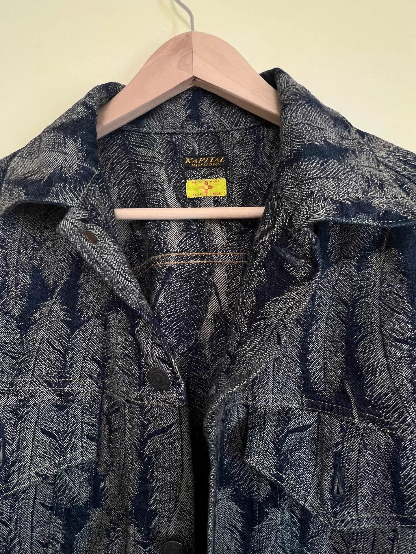 Kapital KAPITAL Tassel Feather Casual Denim Jacket XL Size US XL / EU 56 / 4 - 3 Thumbnail