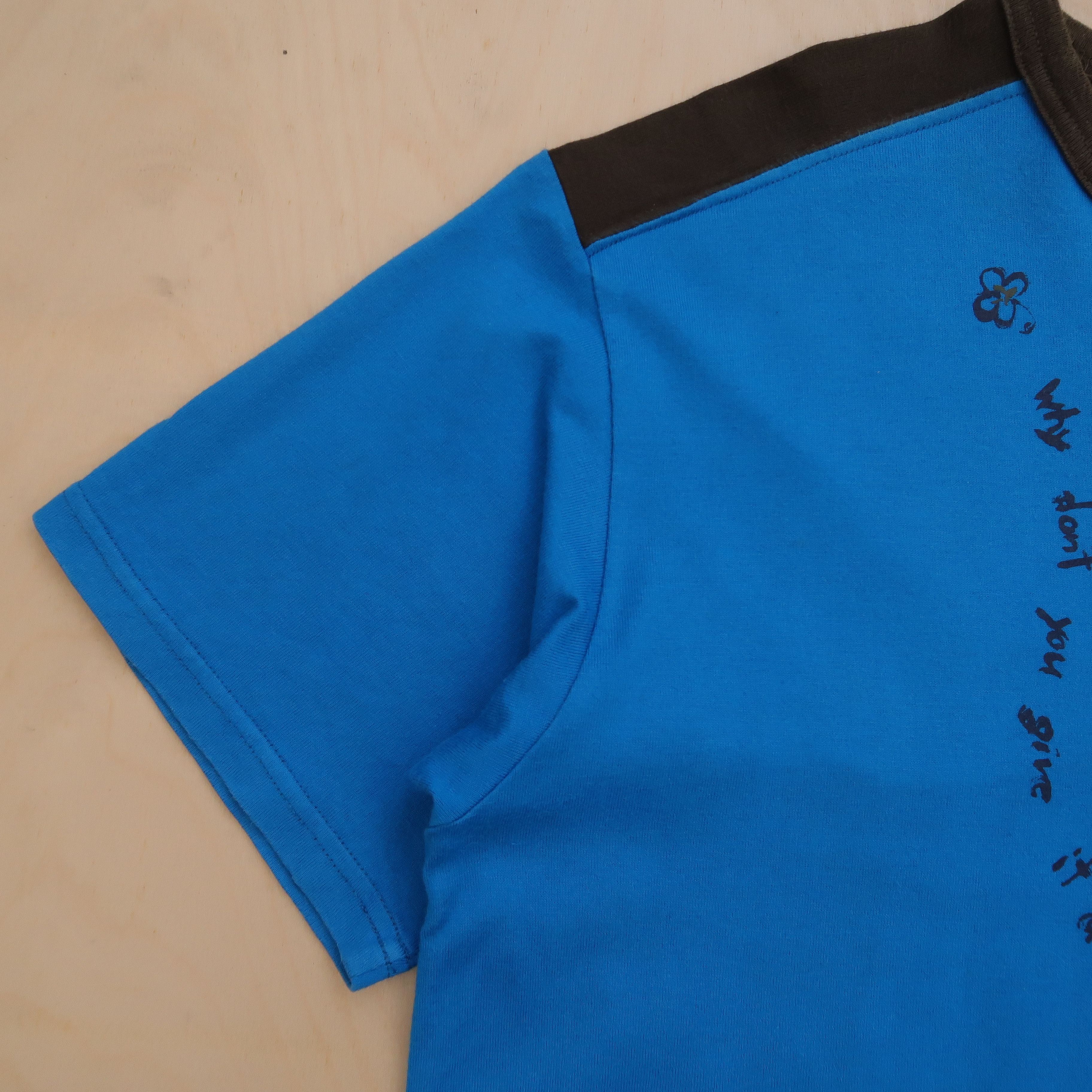Yohji Yamamoto 1990s Pour Homme Spiral Poem T-Shirt Size US M / EU 48-50 / 2 - 6 Thumbnail