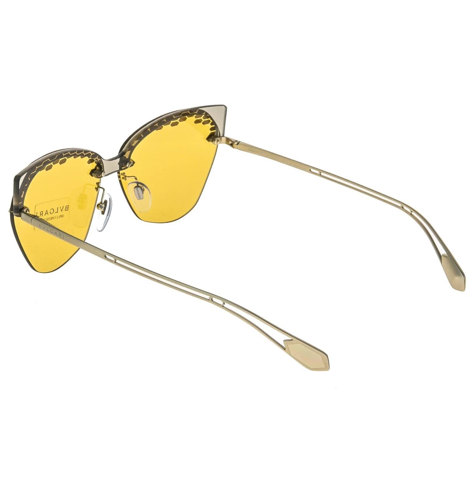Bvlgari BVLGARI BV6107 6107 SERPENTI Scalesbeat Gold Sunglasses Size ONE SIZE - 4 Thumbnail