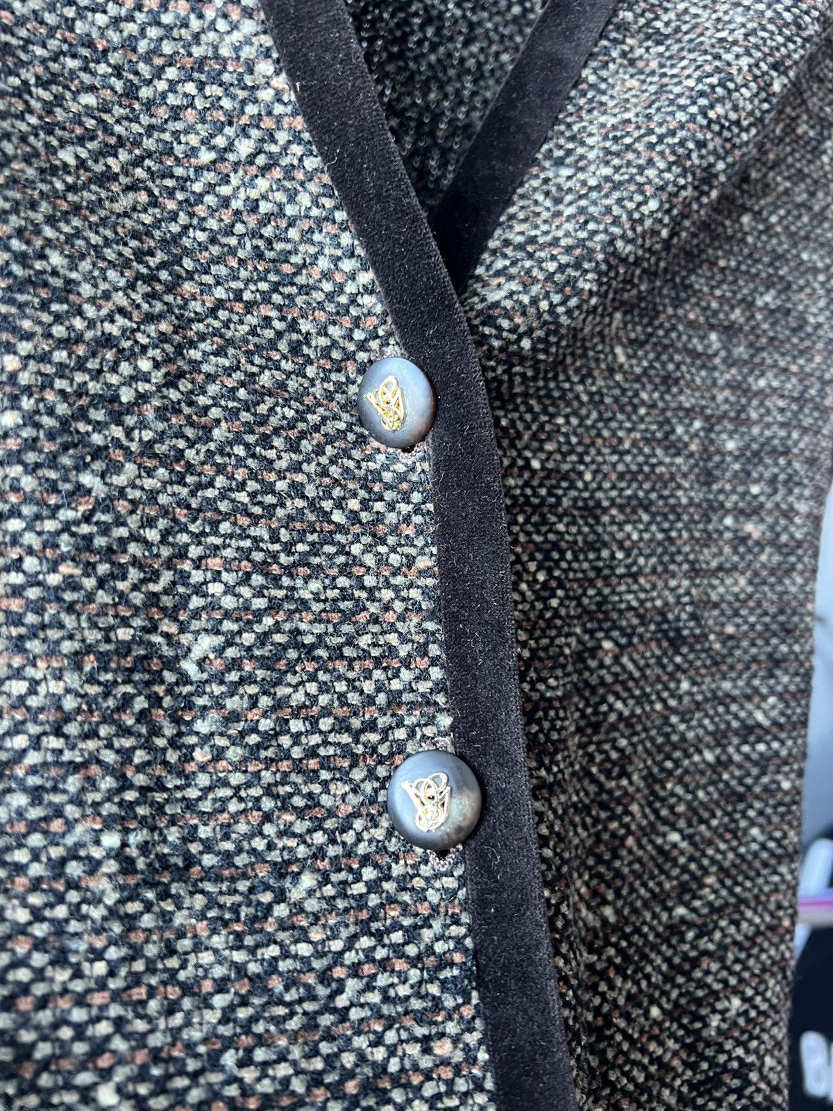 Valentino 80/90’S VALENTINO MISS V ITALY BUTTON ELEGANT CARDIGAN SZ 46 Size L / US 10 / IT 46 - 8 Thumbnail
