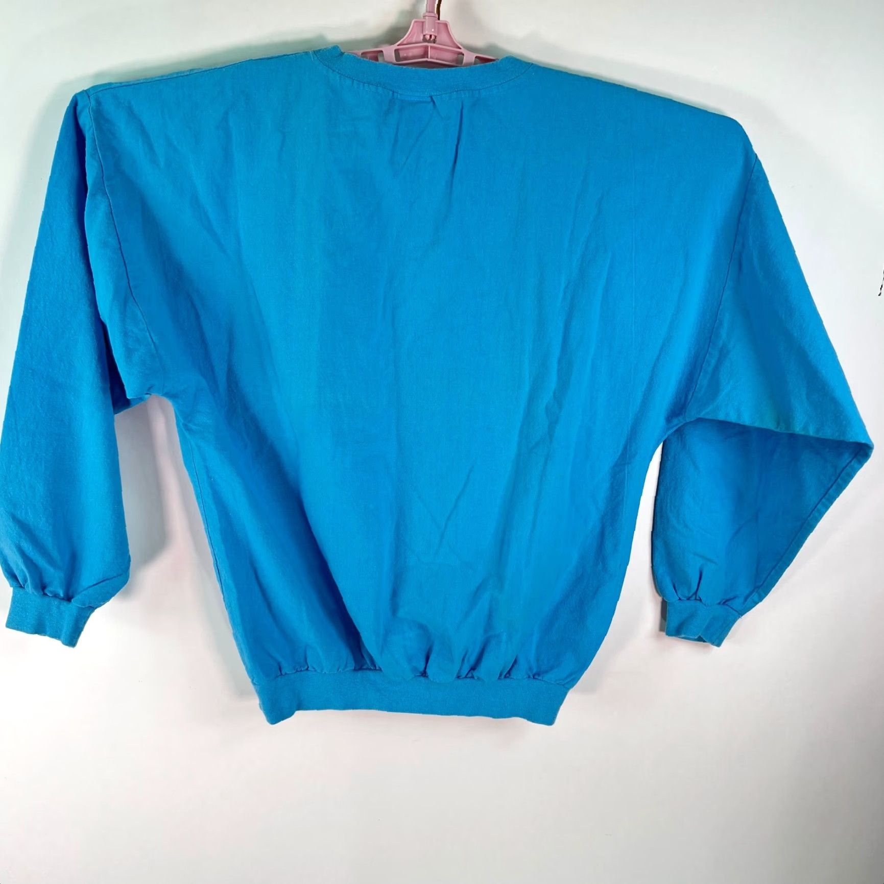 Vintage Crazy Shirts Hawaii Mens Long Sleeves Graphic Blue Pullover Sweatshirt Size M Size US M / EU 48-50 / 2 - 3 Thumbnail