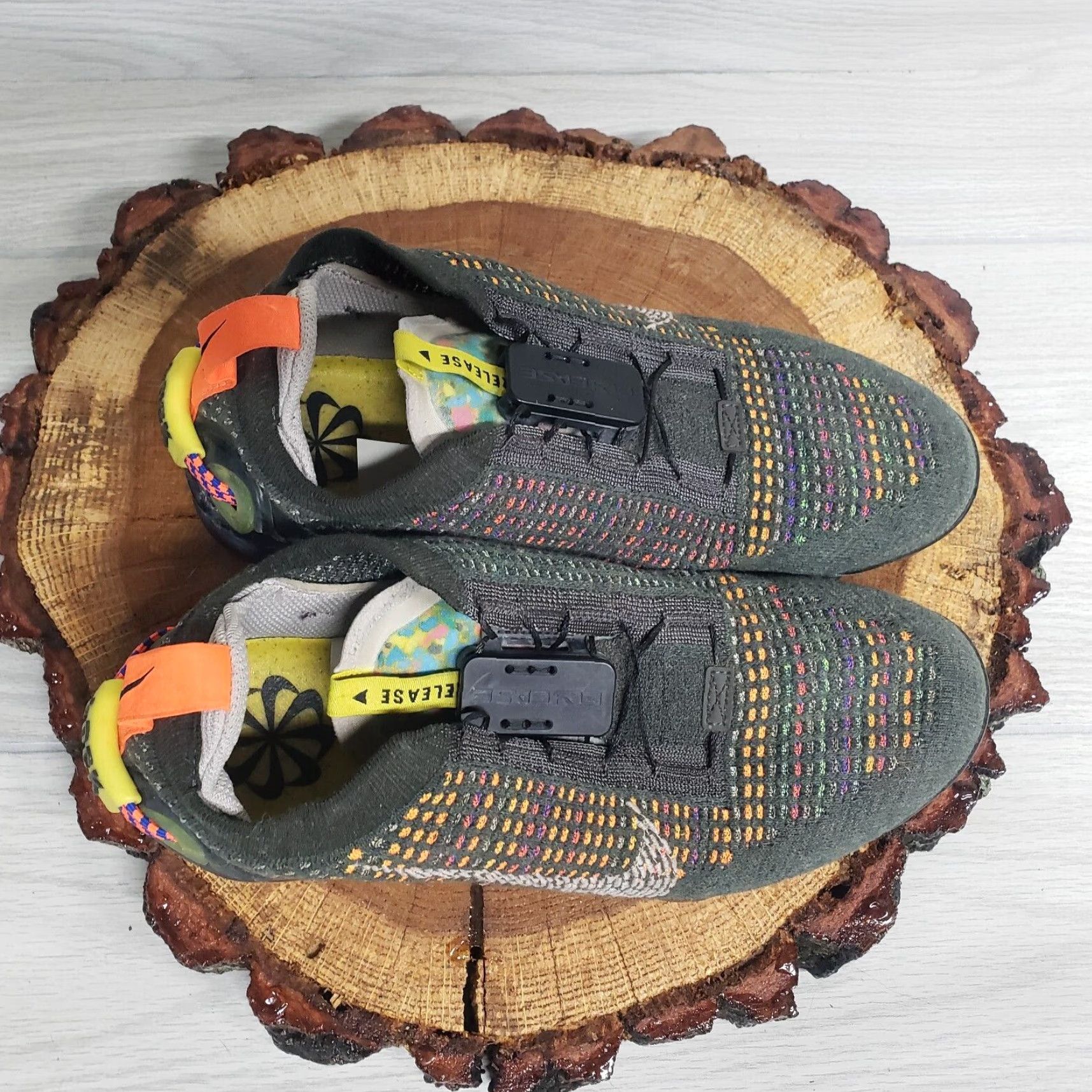 Nike Nike Air VaporMax Flyknit 2020 Shoes Adult Men 8.5 Multicolor CW1765-001 Running Cushioned Breathable Sneakers - 2020 Release Mens Size US 8.5 / EU 41-42 - 5 Thumbnail