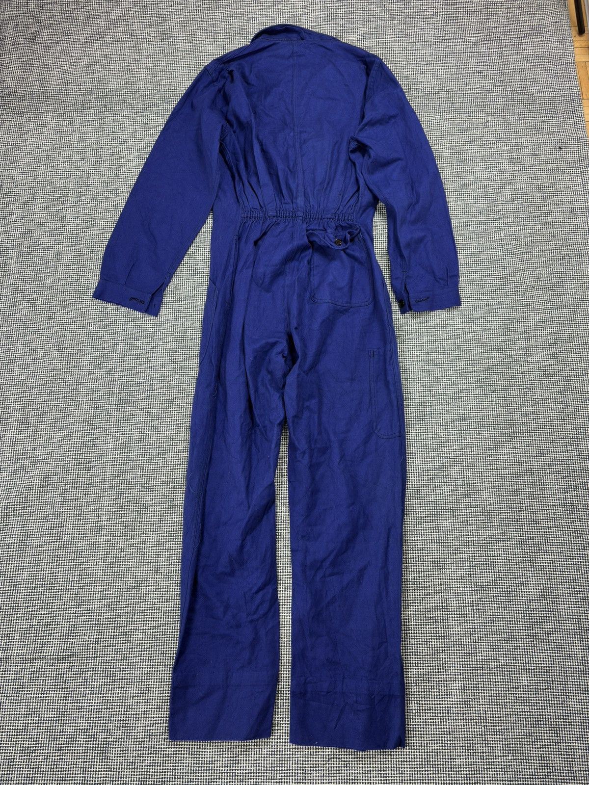 Le Laboureur 60s/70s french zip up coveralls sanfor jampsuit french chore Size US S / EU 44-46 / 1 - 3 Thumbnail