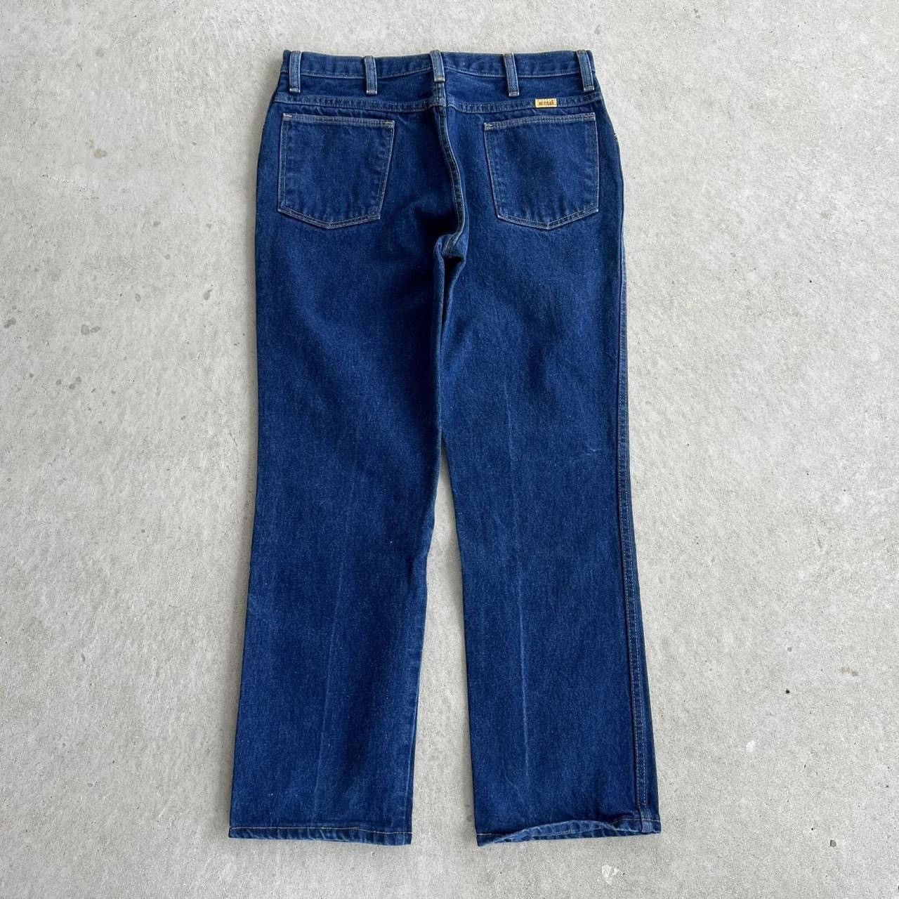 Rustler Vintage 1990’s Rustler Western Workwear Blue Denim Jeans | Grailed