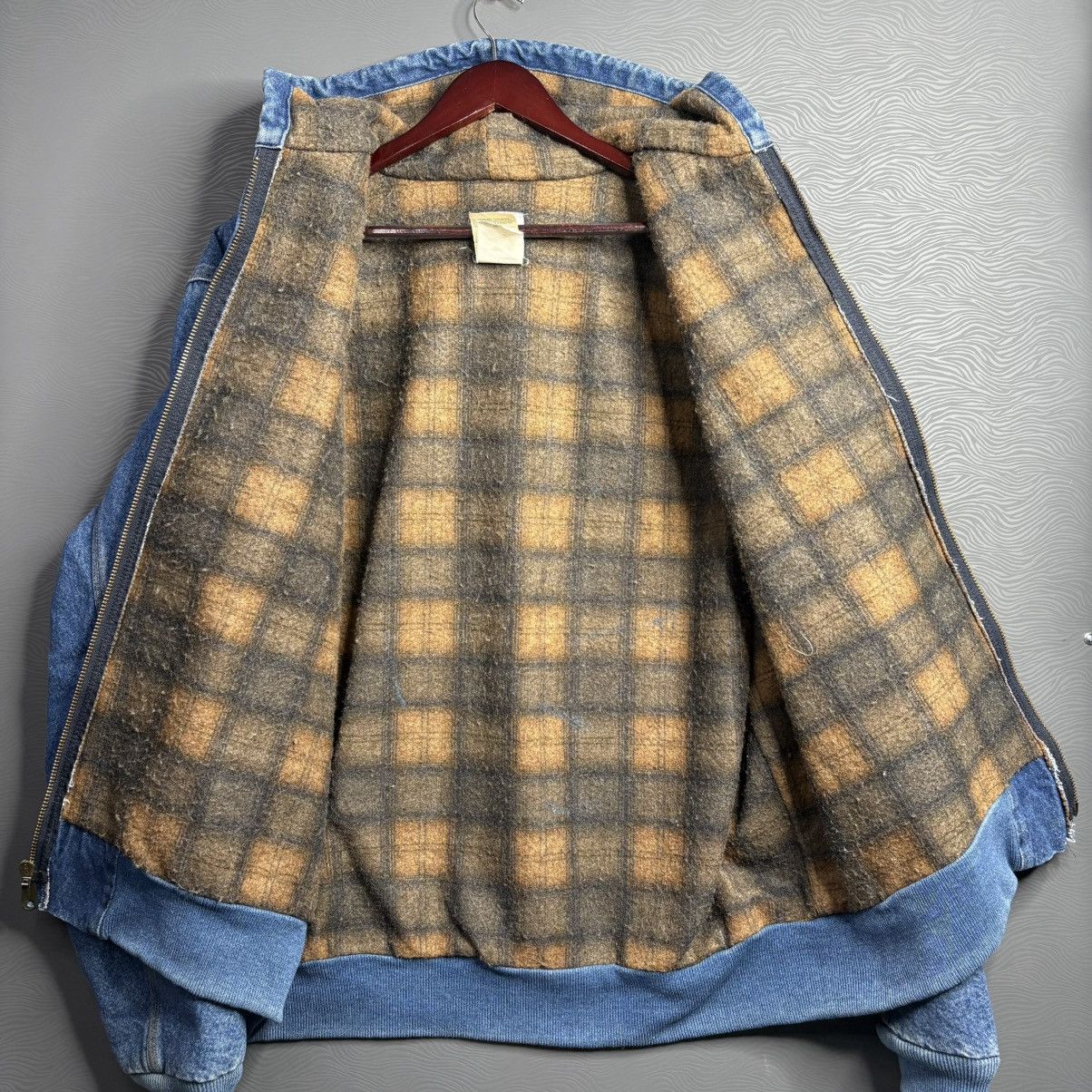 Carhartt × Vintage Vintage ASAP ROCKY Carhartt Denim Blanket Lined J08 DST Size US XL / EU 56 / 4 - 2 Thumbnail