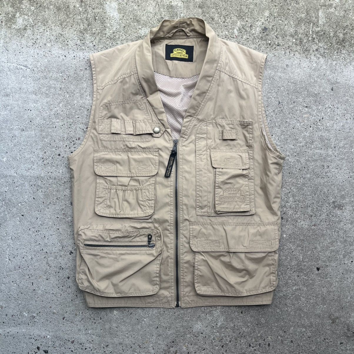Camel 90’s Vintage Camel Vest Military Tactical Vest Travis Scott Size US L / EU 52-54 / 3 - 1 Thumbnail