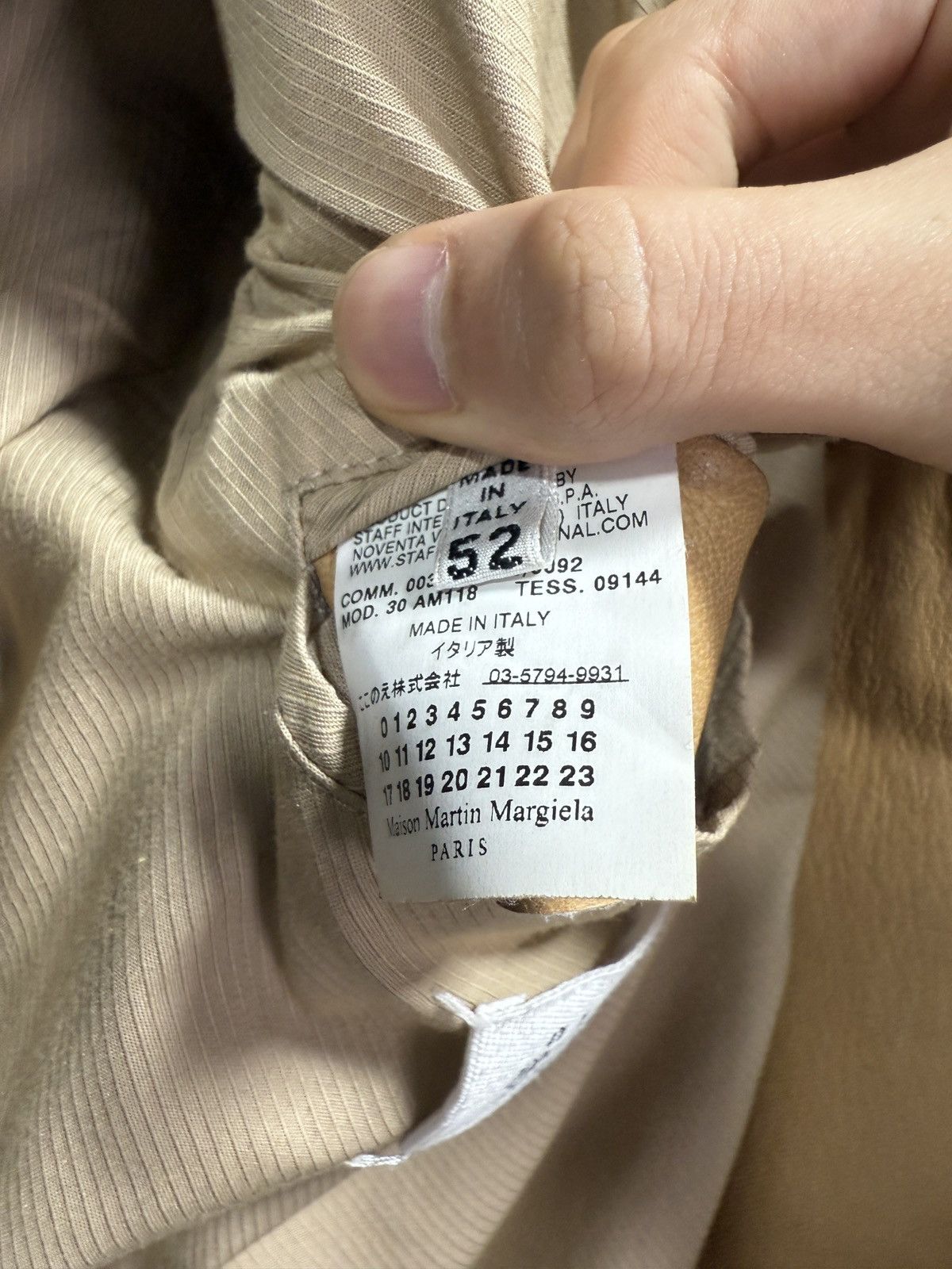 Maison Margiela Margiela Archive Leather Jacket Size US L / EU 52-54 / 3 - 5 Thumbnail