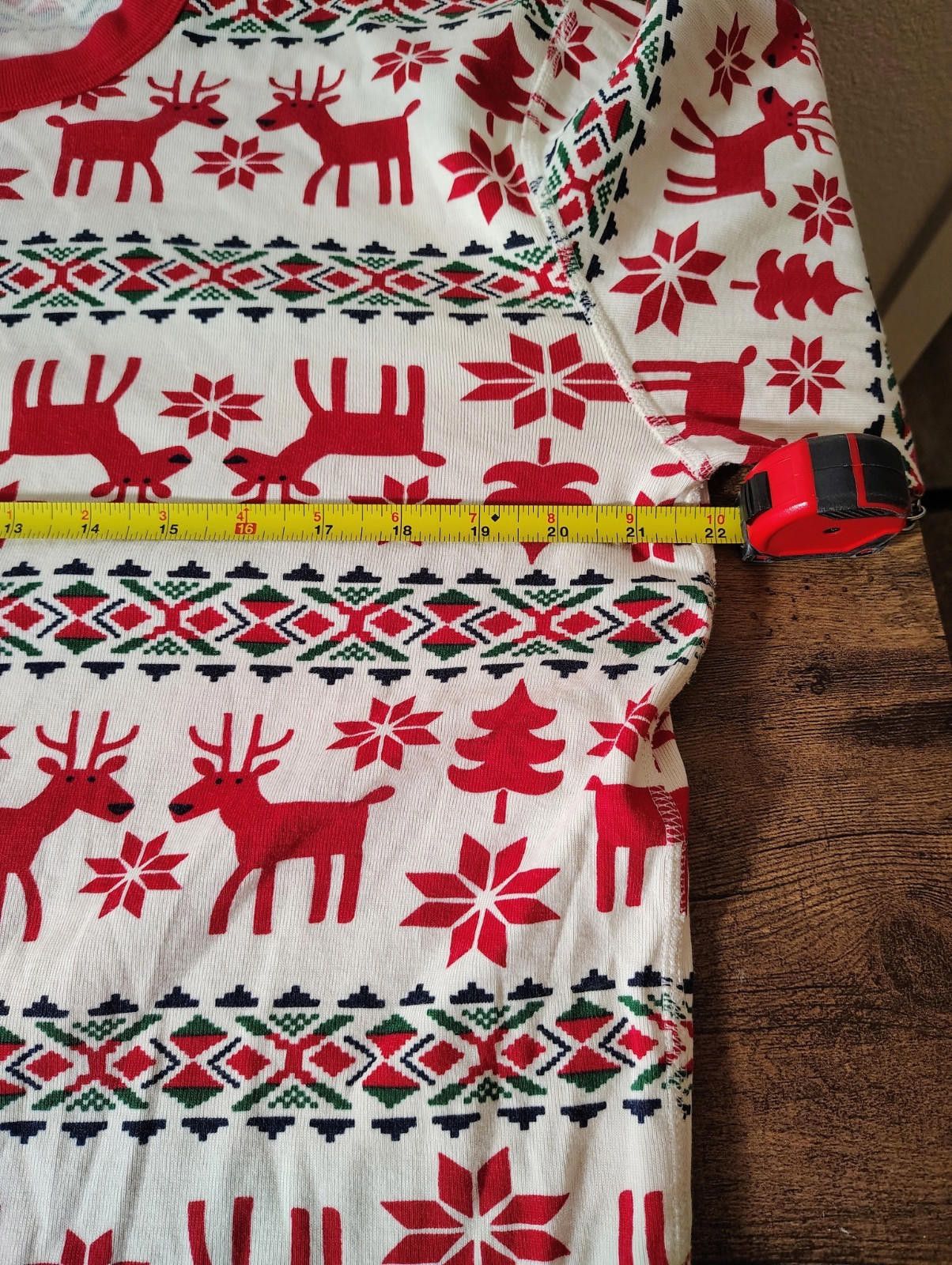 Other NWT Christmas Hanna Andersson Women's Organic Cotton Pajama Size ONE SIZE - 5 Thumbnail