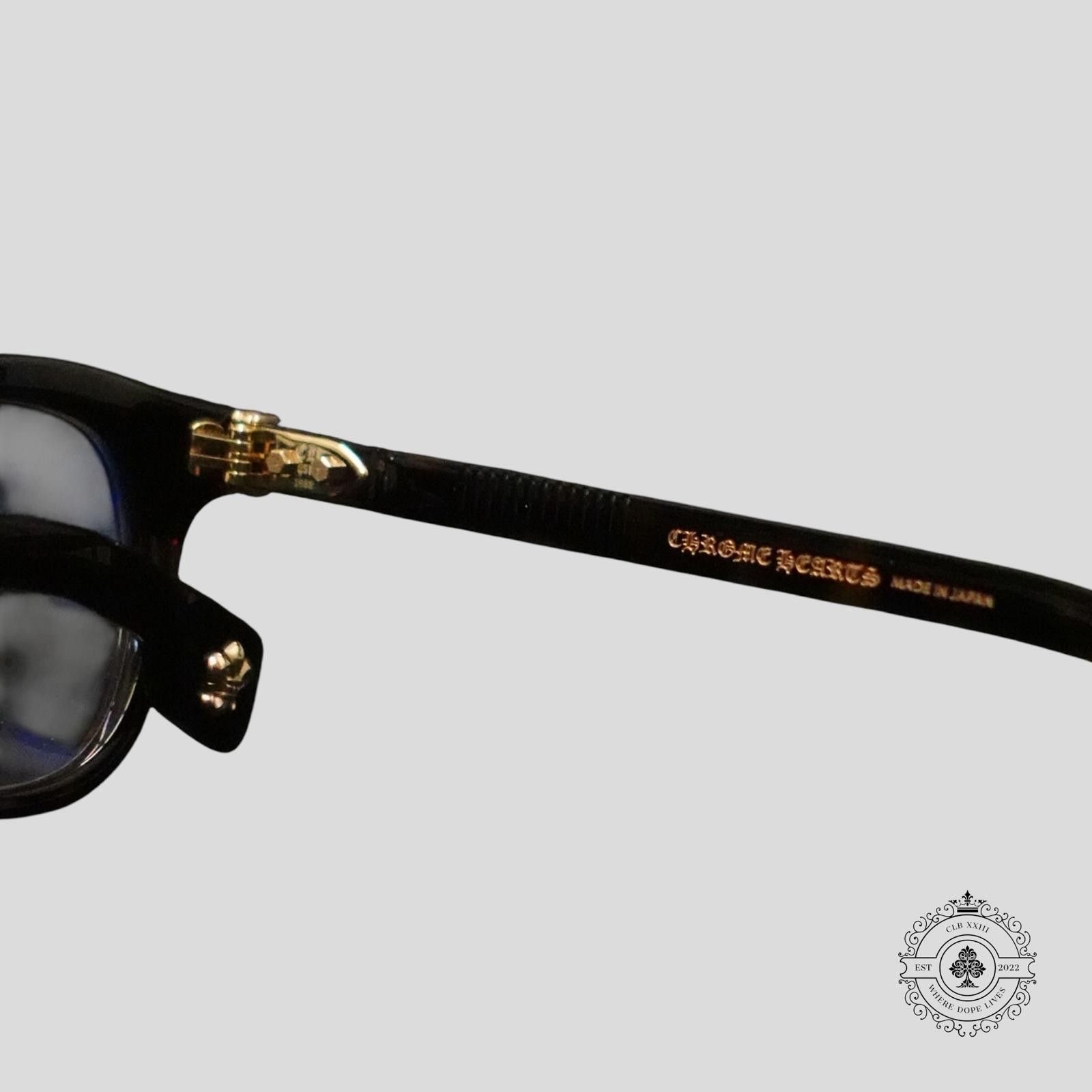 Chrome Hearts Chrome Hearts Chirp Chirp-A Sunglasses in Tortoise/Gold Size ONE SIZE - 5 Thumbnail