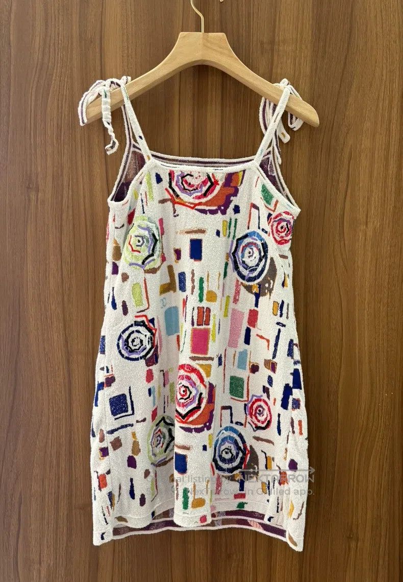 Chanel Chanel 2019 Spring and Summer Beach Series Graffiti Strap Size XS / US 0-2 / IT 36-38 - 3 Thumbnail