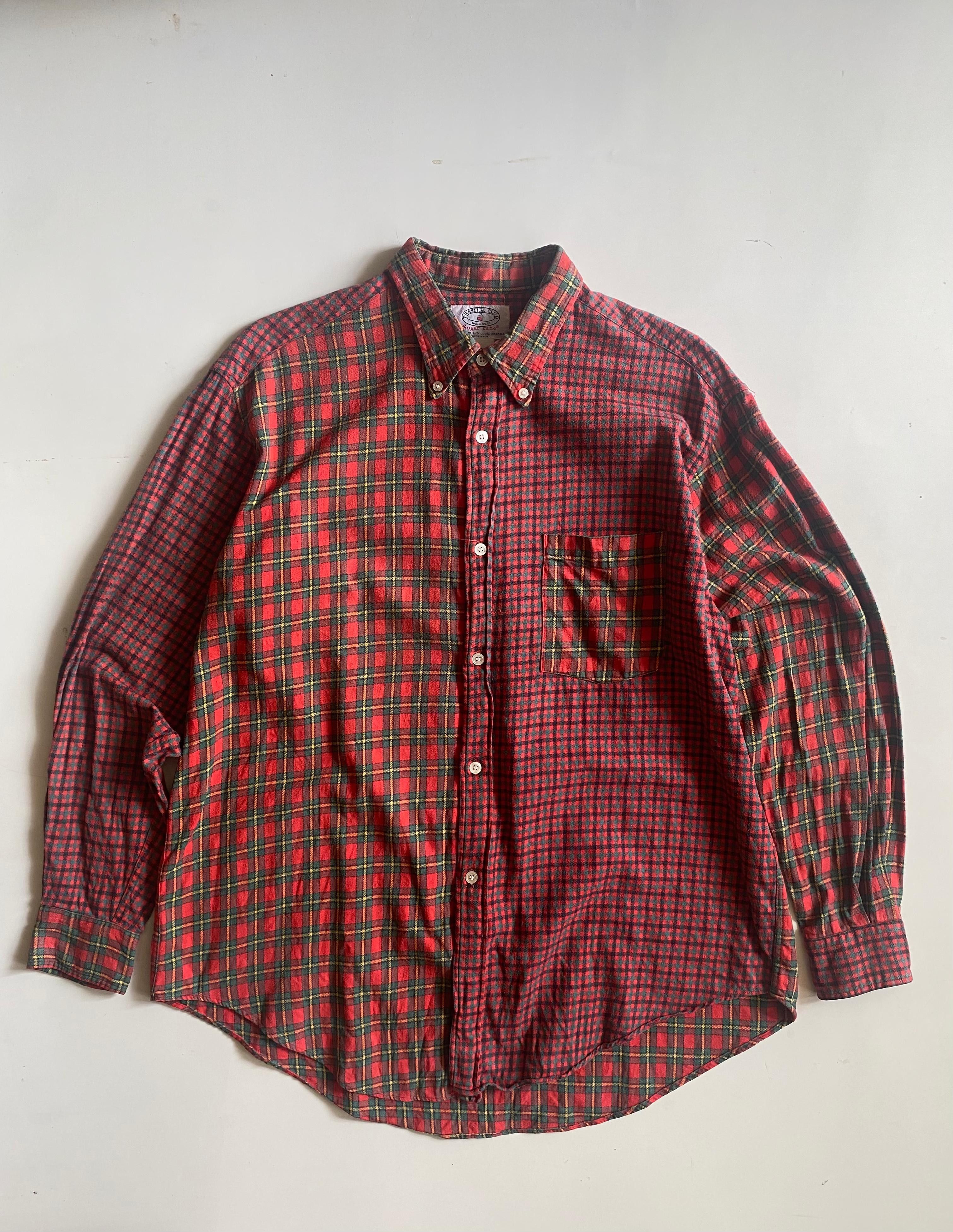 Sugar Cane Sugar Cane Vintage Flannel Shirt Size US L / EU 52-54 / 3 - 1 Thumbnail