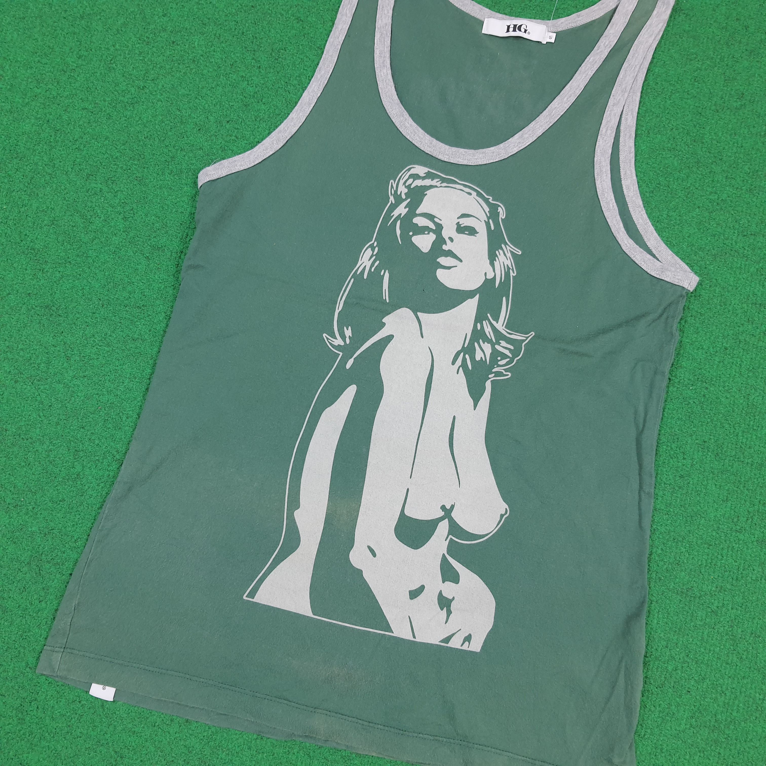 Hysteric Glamour Vintage Hysteric Glamour Naked Graphic Tank Top C301N73 Size S / US 4 / IT 40 - 2 Thumbnail