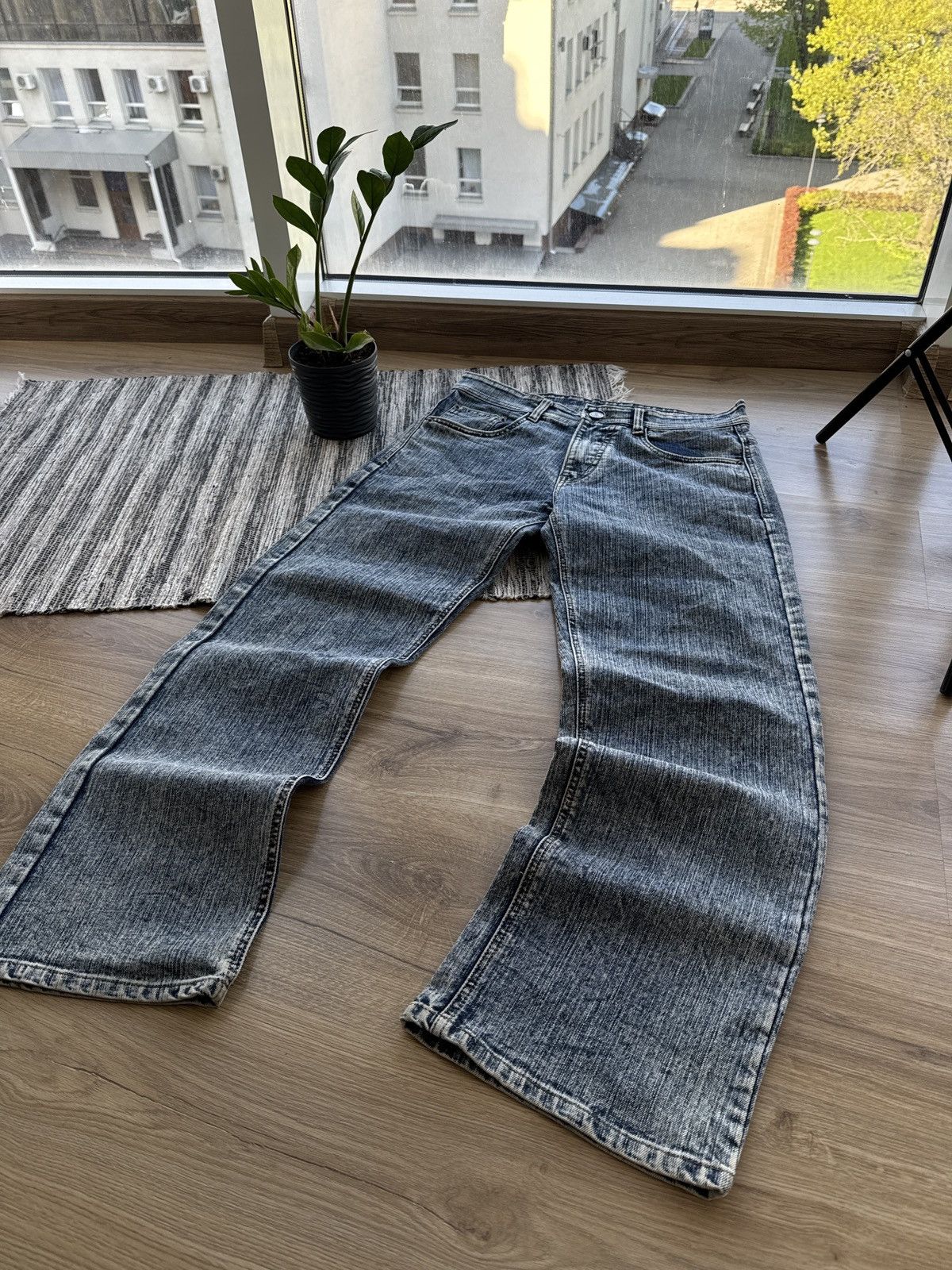 Levi's × Vintage Vintage Levis 513 washed distressed denim Pants Size US 34 / EU 50 - 5 Thumbnail