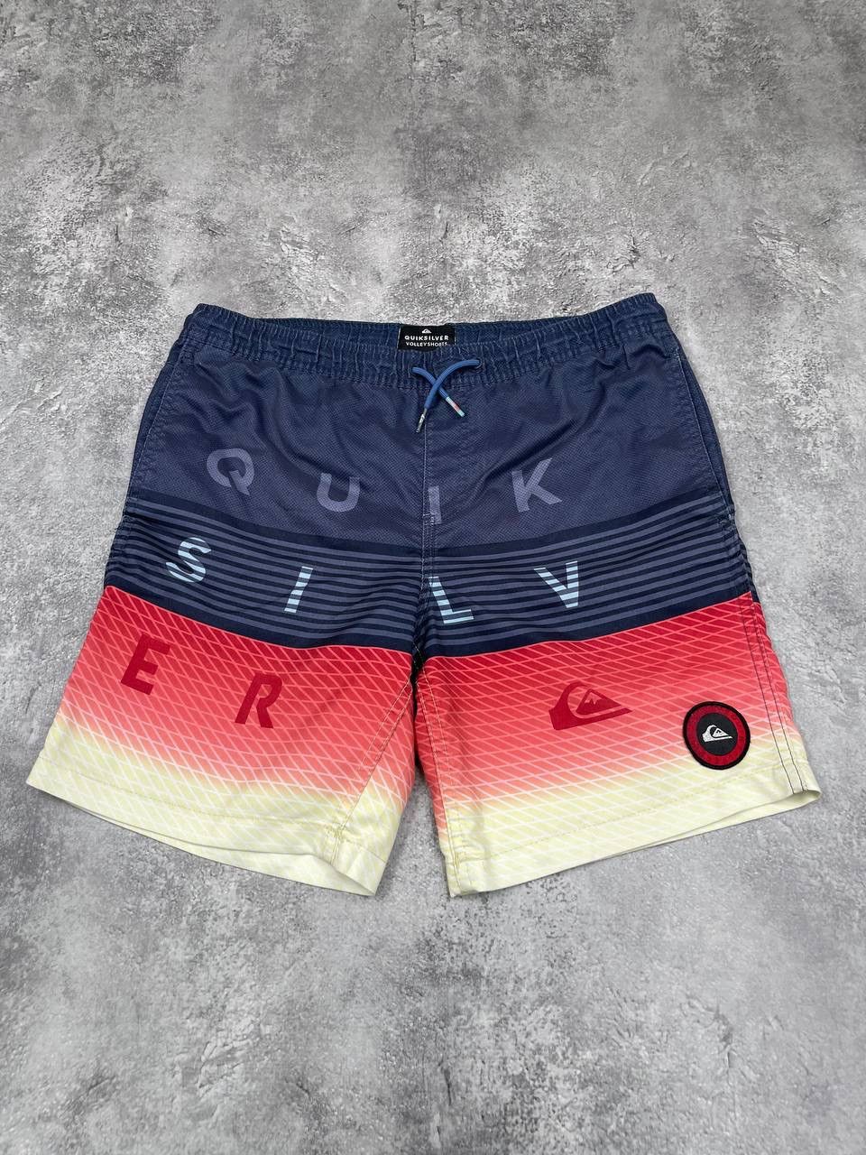 Quiksilver Quiksilver Men Gradient Swim Shorts Navy Red Size L Size US 34 / EU 50 - 1 Thumbnail