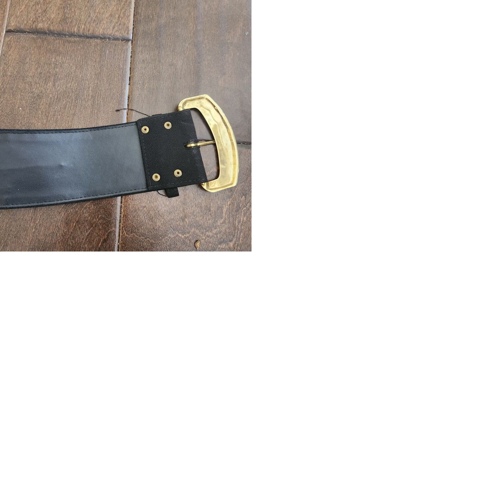 Vintage Women's Black Rhinestones Belt - Size 6 Belt Womens Black Rhinestone Accent Festival Hipster Classic 6 Size ONE SIZE - 10 Thumbnail