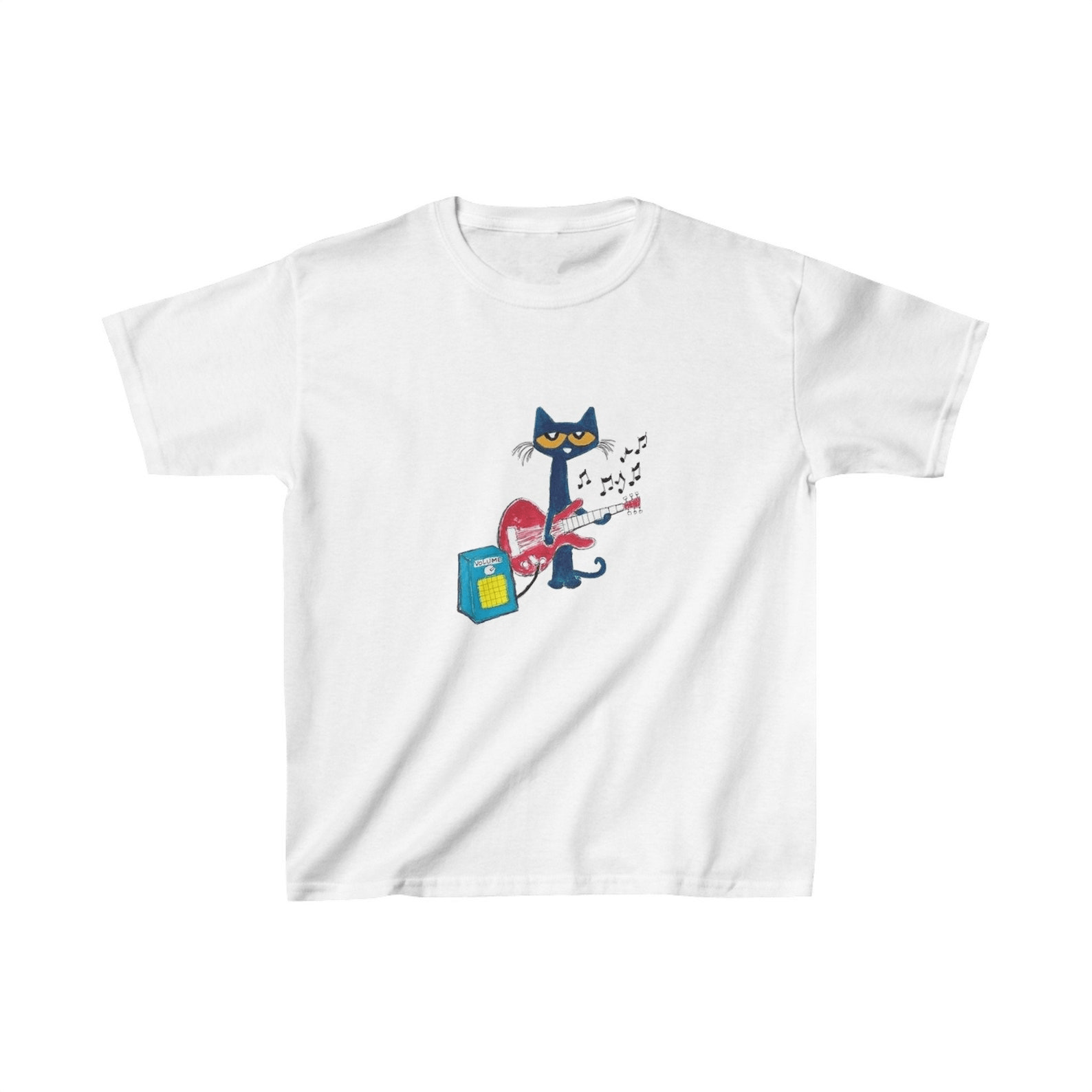 Other Pete the Cat Playing Guitar Baby Tee Size M / US 6-8 / IT 42-44 - 2 Thumbnail